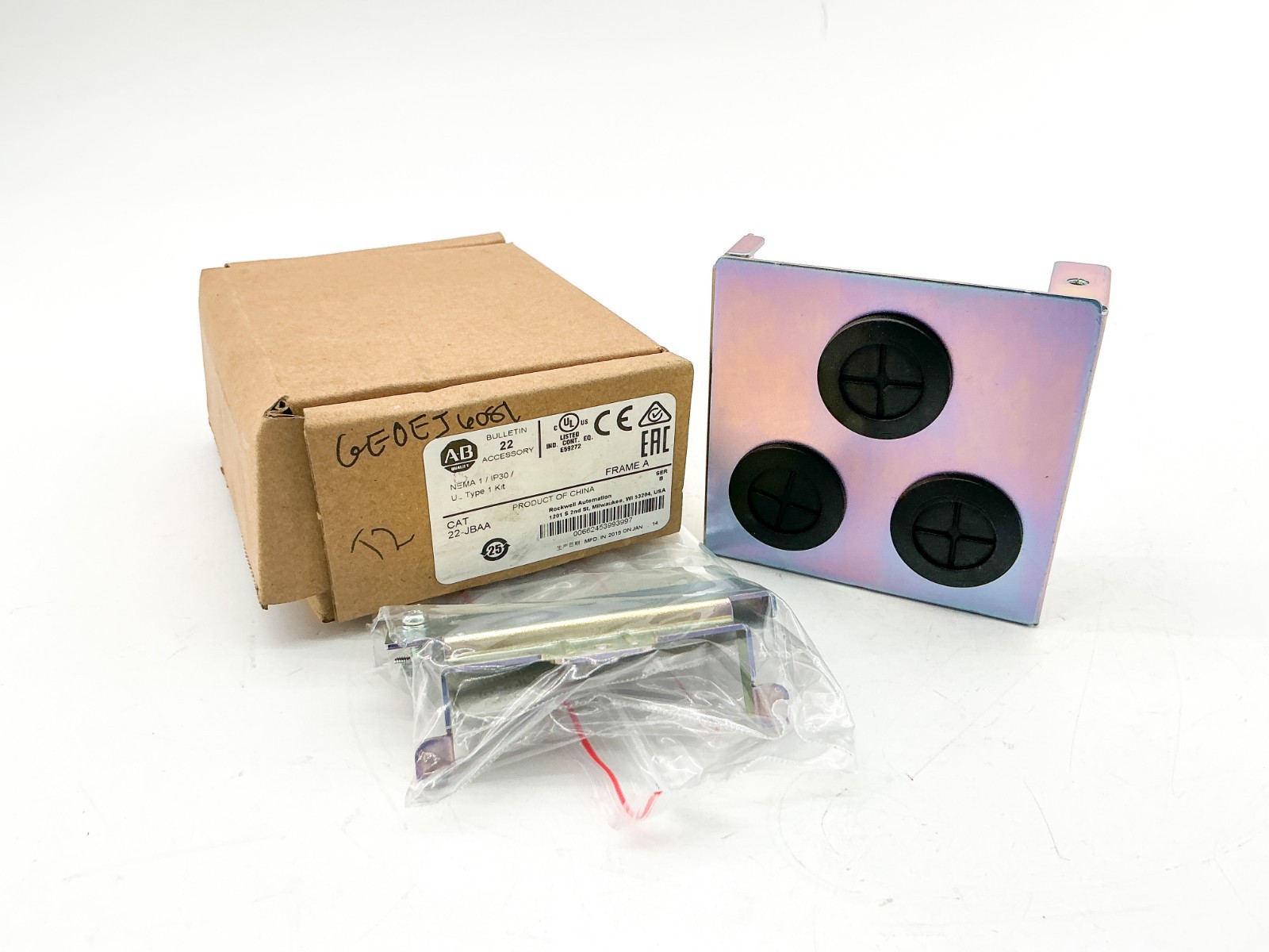 New Allen Bradley 22-JBAA Power Flex Conversion Conduit Kit NEMA 1/IP30/U Ser.B