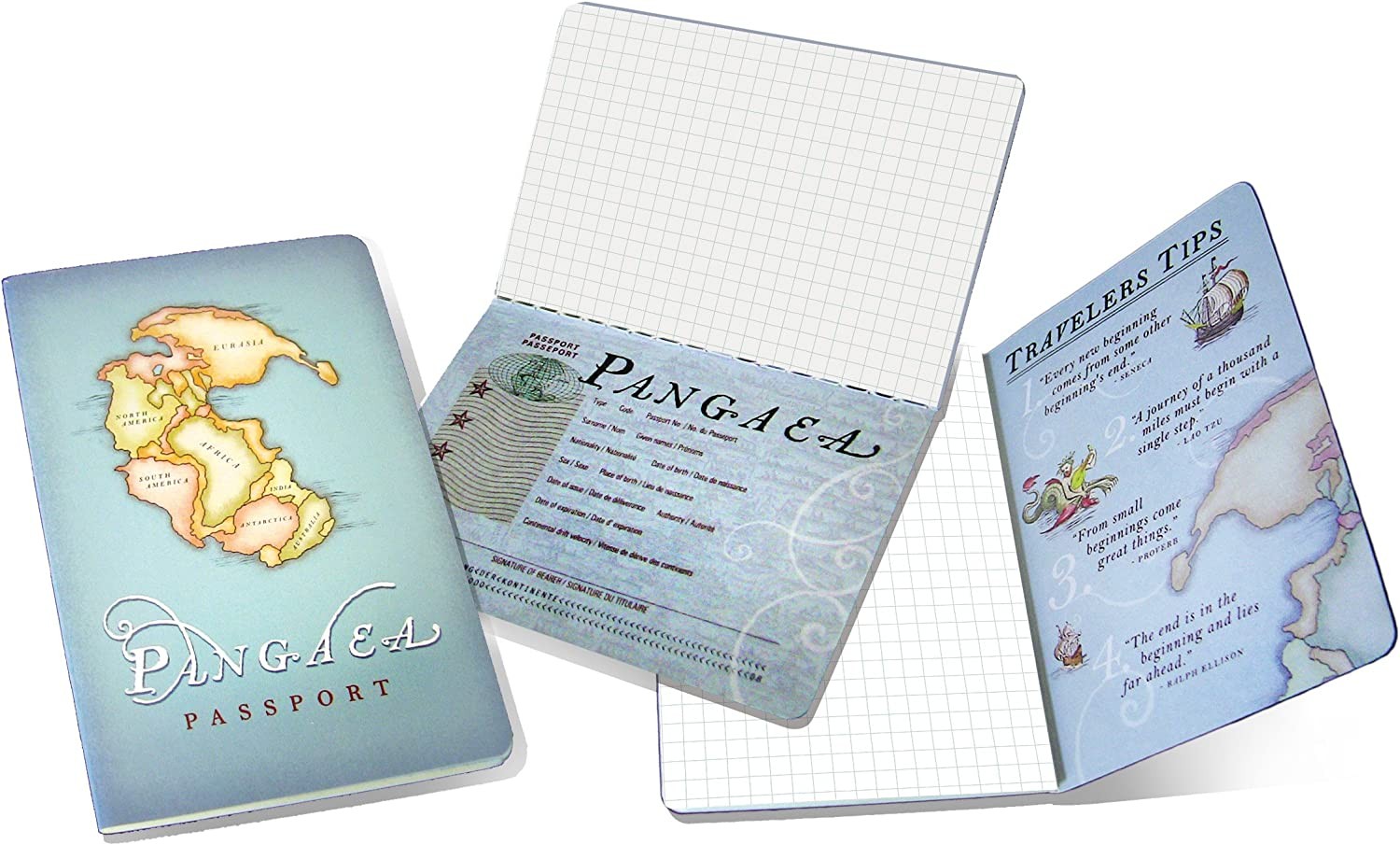 Passport to Pangaea Mini Notebook