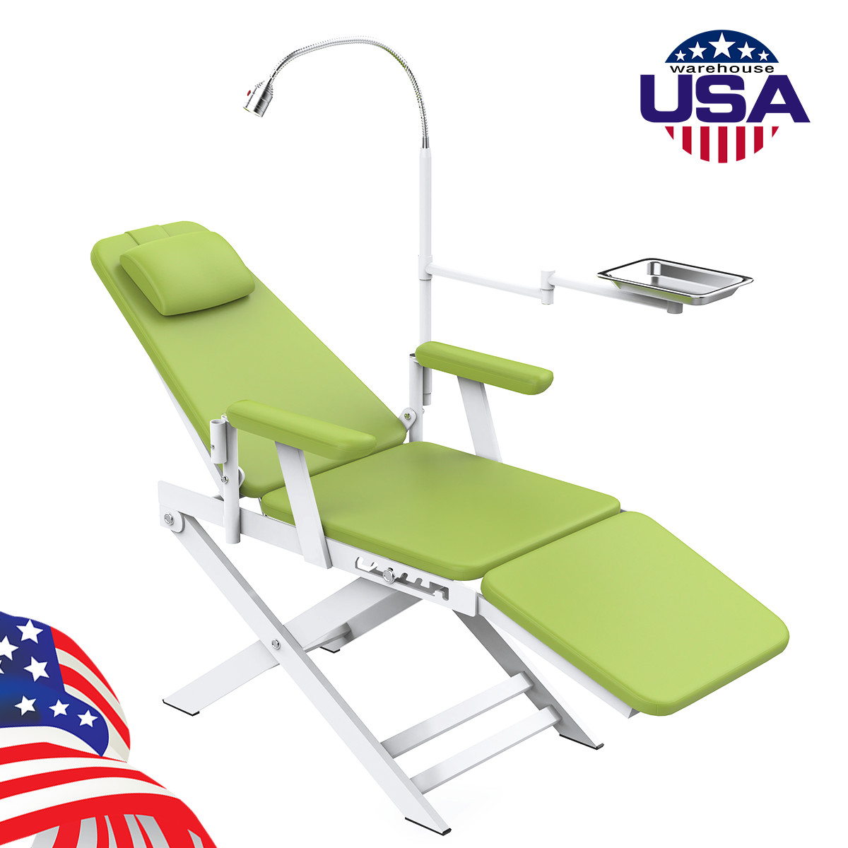 Carro Dental Portátil con Compresor y Sillón – Sistema de Tratamiento Completo
