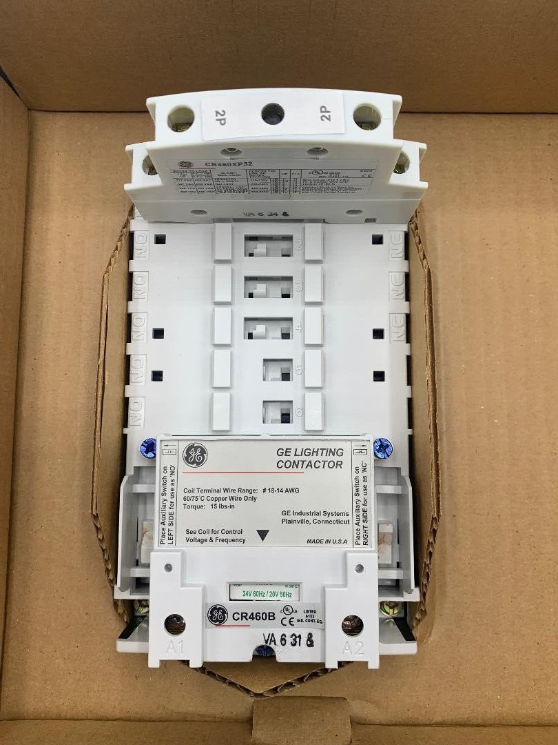 GE Electrically Held Lighting Contactor 463L20ACA10A0