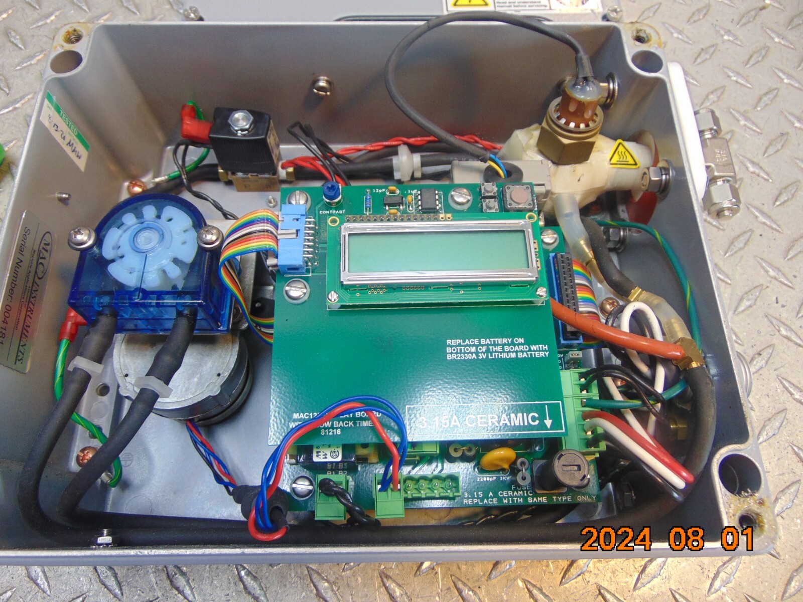 MAC INSTRUMENTS MOISTURE ANALYZER MAC 125