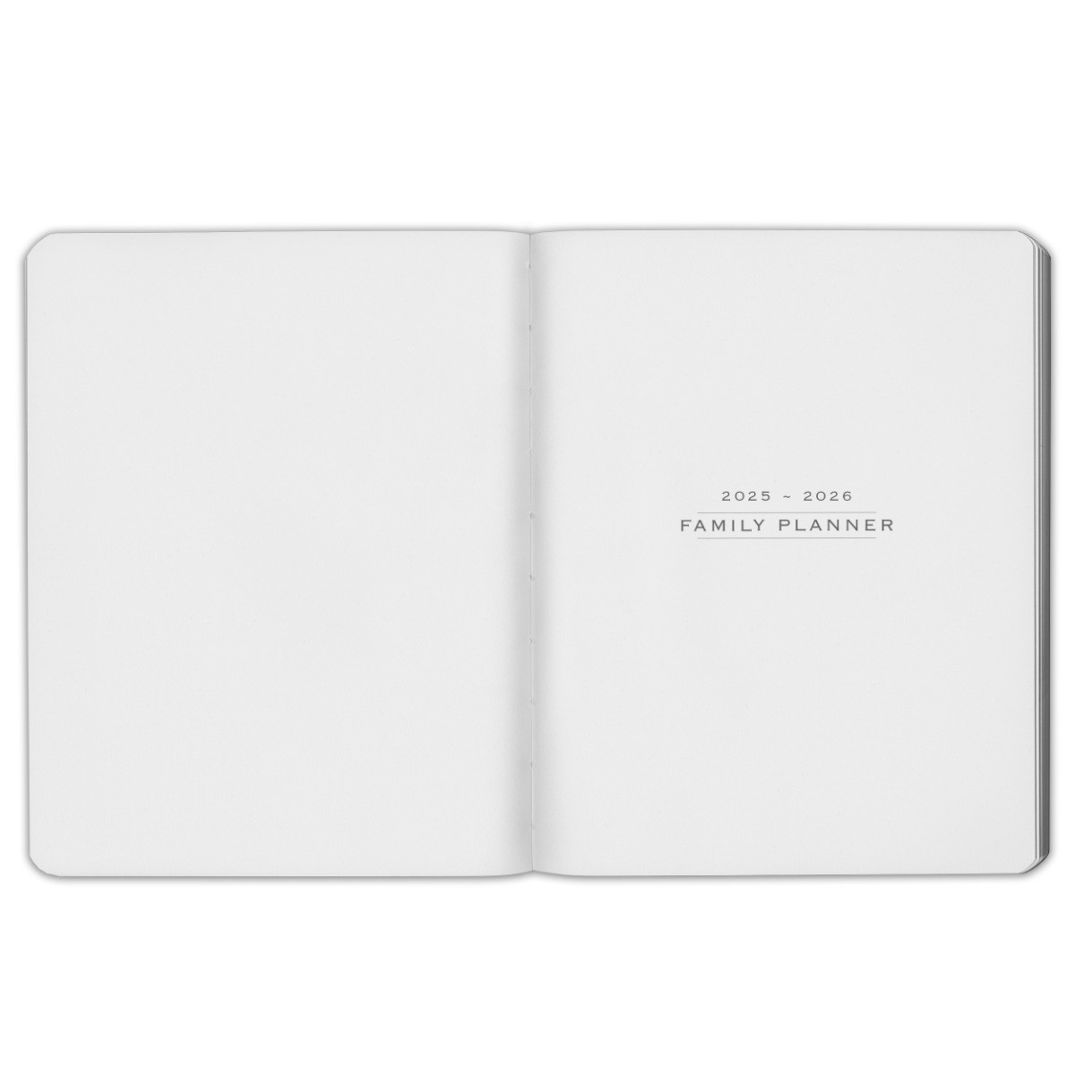 Gallery Leather Family Planner 2025-2026 for moms, Elegantly Bound Calendar P…