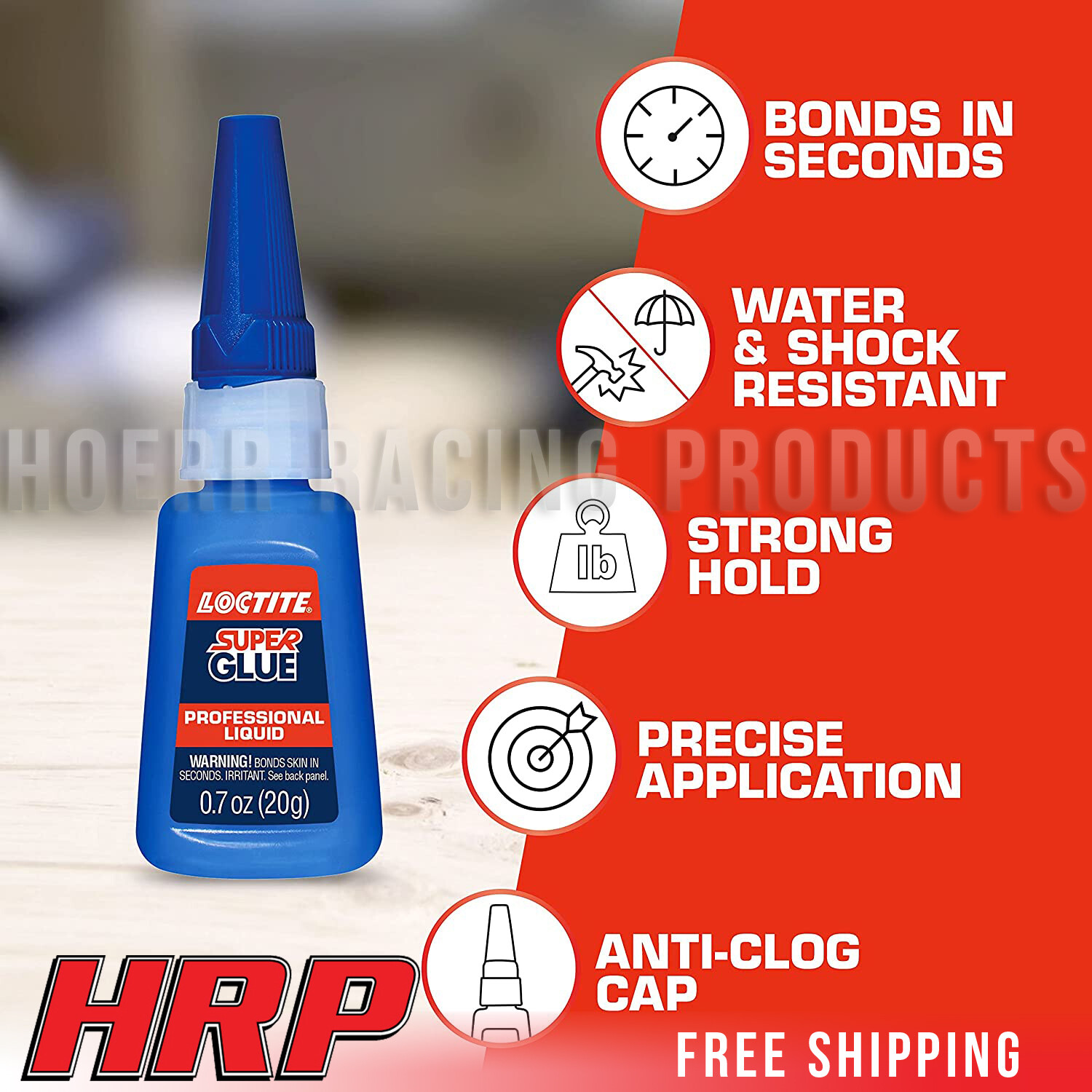 Loctite 1365882 Liquid Professional Super Glue 20-Gram Bottle, 12 Pack
