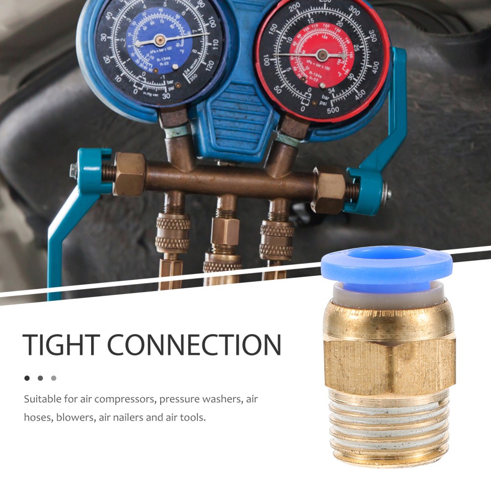 5Pcs Durable ABS Hose Fittings Quick Connect Coupler for Home Use