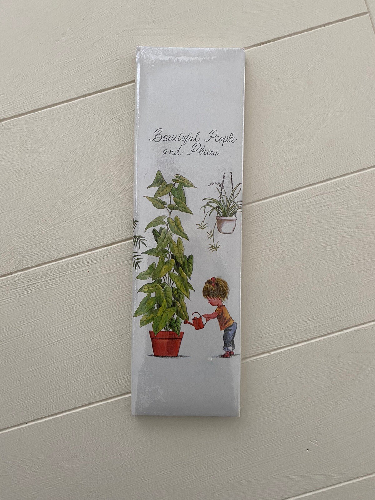 Vintage BEAUTIFUL PEOPLE AND PLACES Address Book 12”Hx3.5”W Hong Kong Sealed NEW