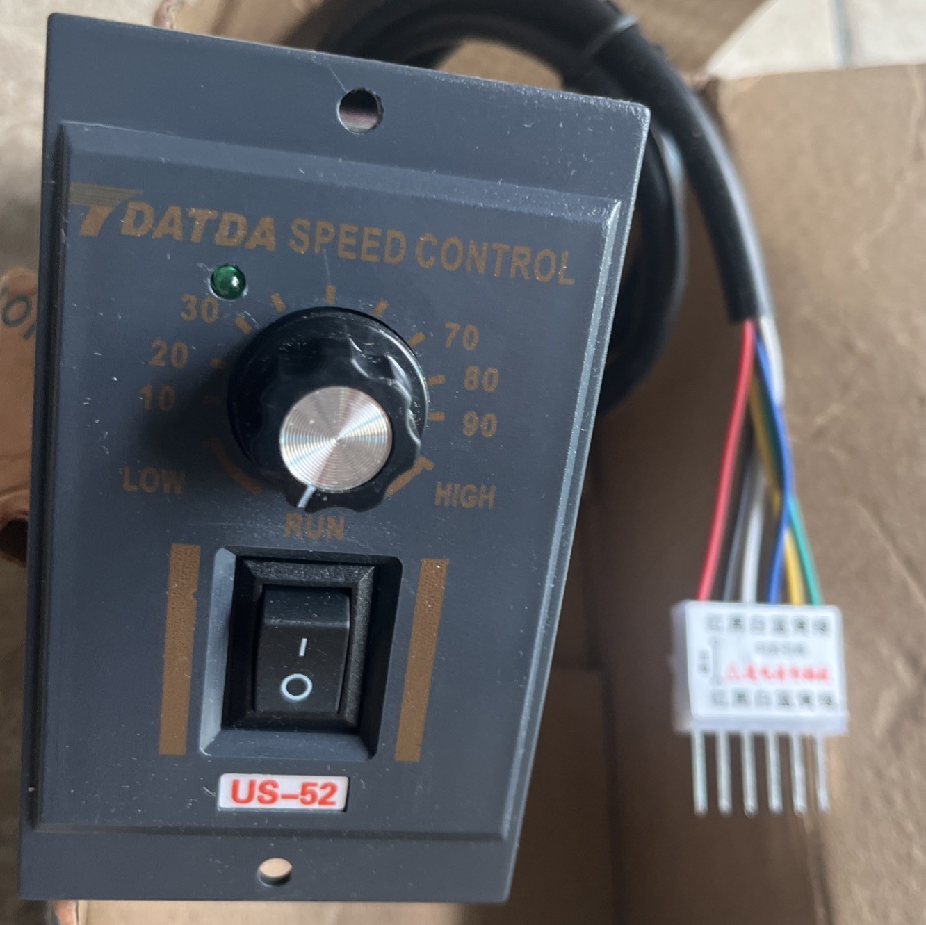 uxcell a11092900ux0081 120W AC 220V Gear Motor Speed Control Switch US-52-New✨👑