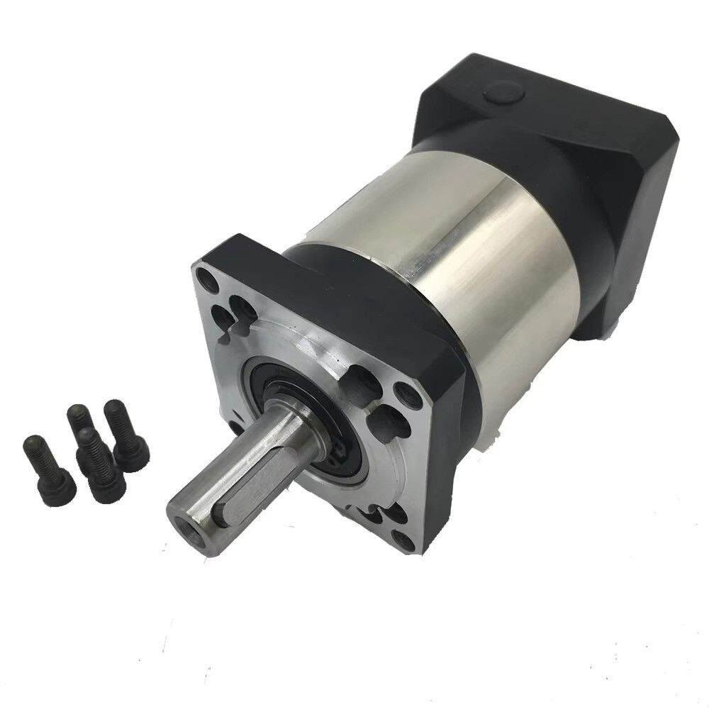 Precision Planetary Gearbox Reducer 7arc-min for AC 80mm Servo motor 19mm input