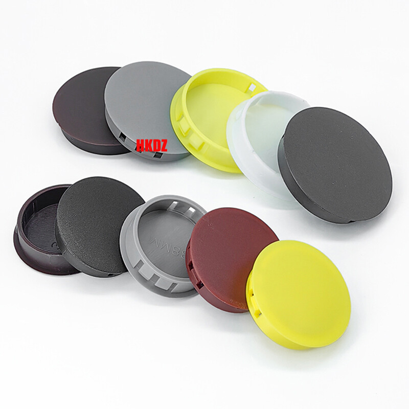 Black Round Plastic Hole Plug Blanking End Caps Pipe Tube Inserts Bungs 5mm~60mm