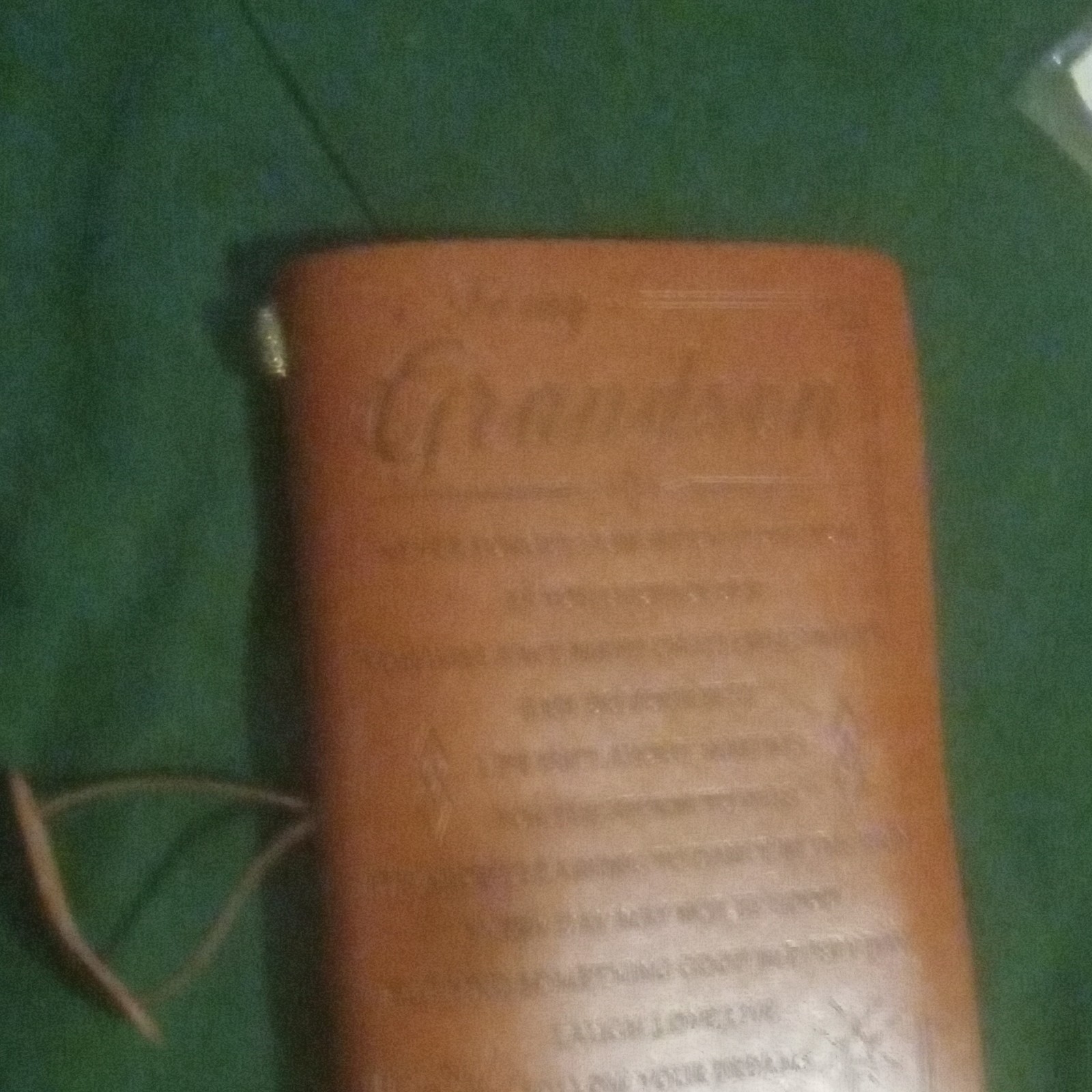 Personalized Custom Leather Journal Notebook with Strap Closure Diary