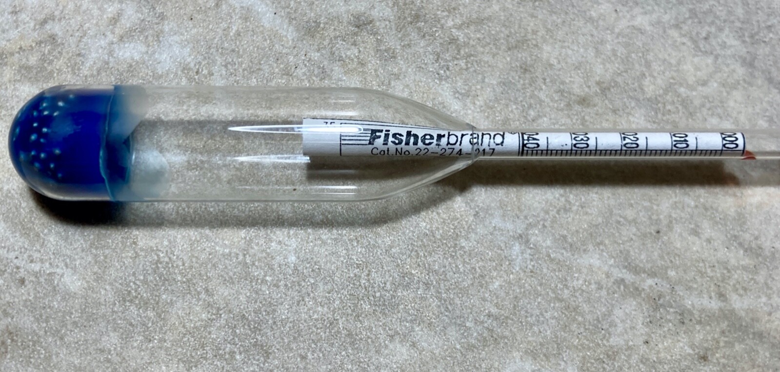Fisherbrand Hydrometer for Midget Urinometer Cat. No. 22-274-217
