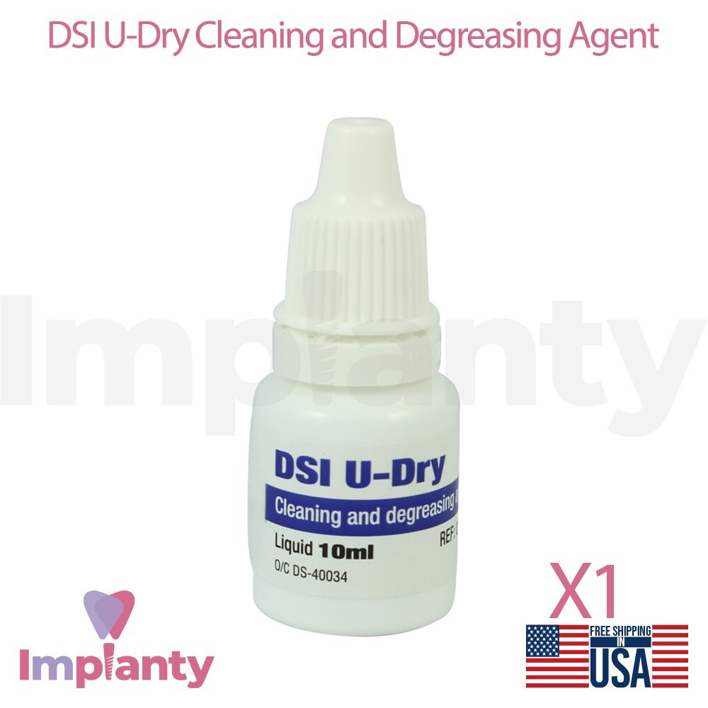 Dental U-Dry Cleaning and Degreasing Agent Clear Fast Drying Dentistry