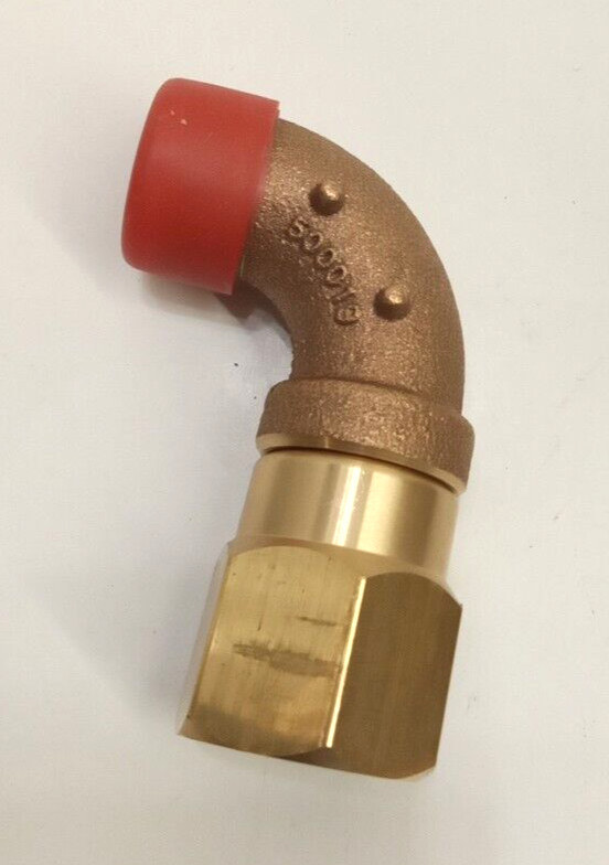 Toro 477-02 Brass Quick Coupler Valve 360° Hose Swivel 1″ MHT x 1″ FPT Qty 1