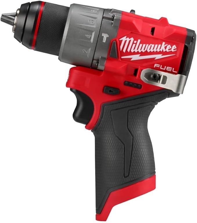 Milwaukee M12 FUEL 1/2″ Hammer Drill Driver Cordless Brushless Power Tool Only