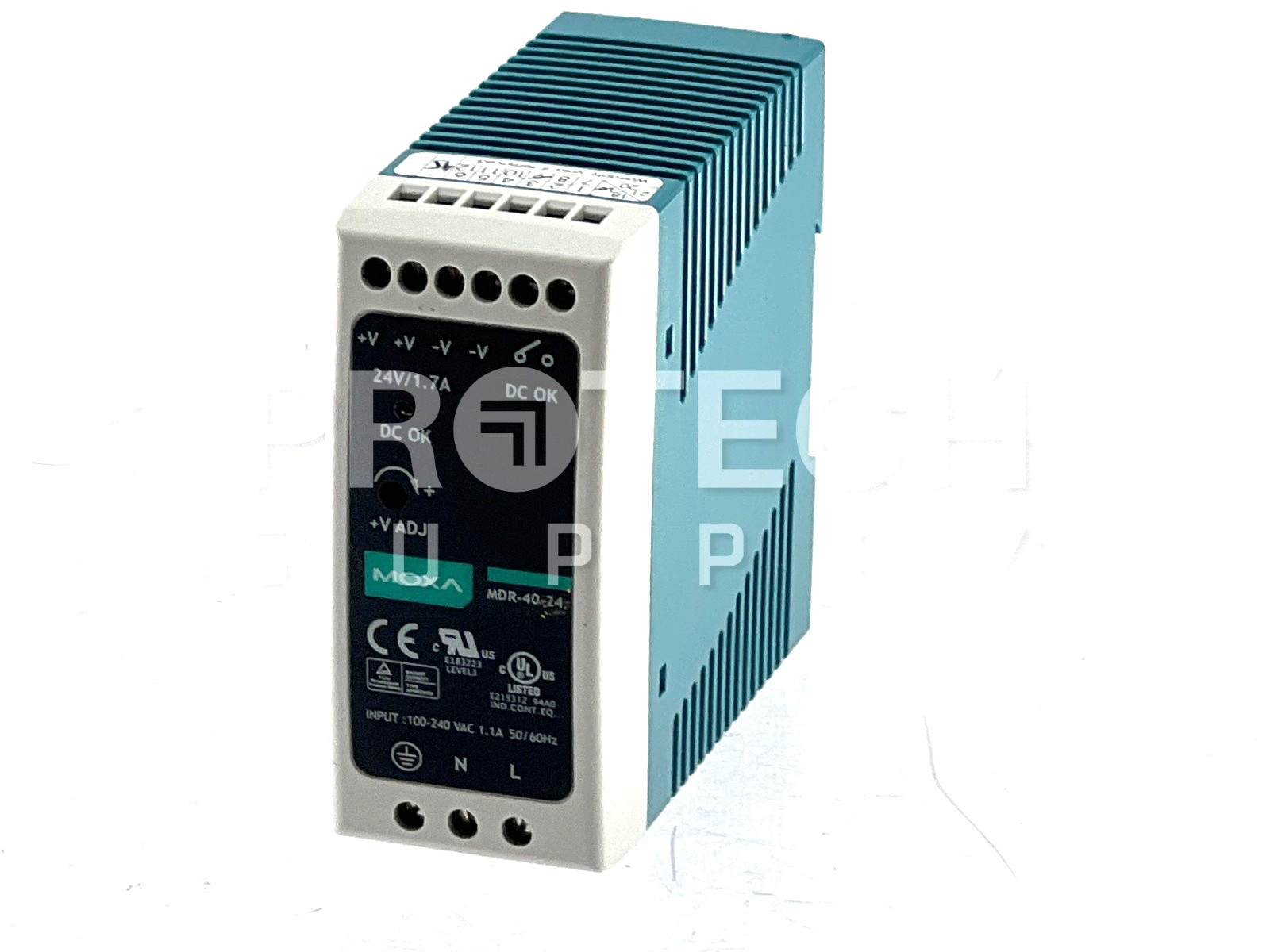 MOXA MDR-40-24 DIN-Rail Power Supply GUARANTEED