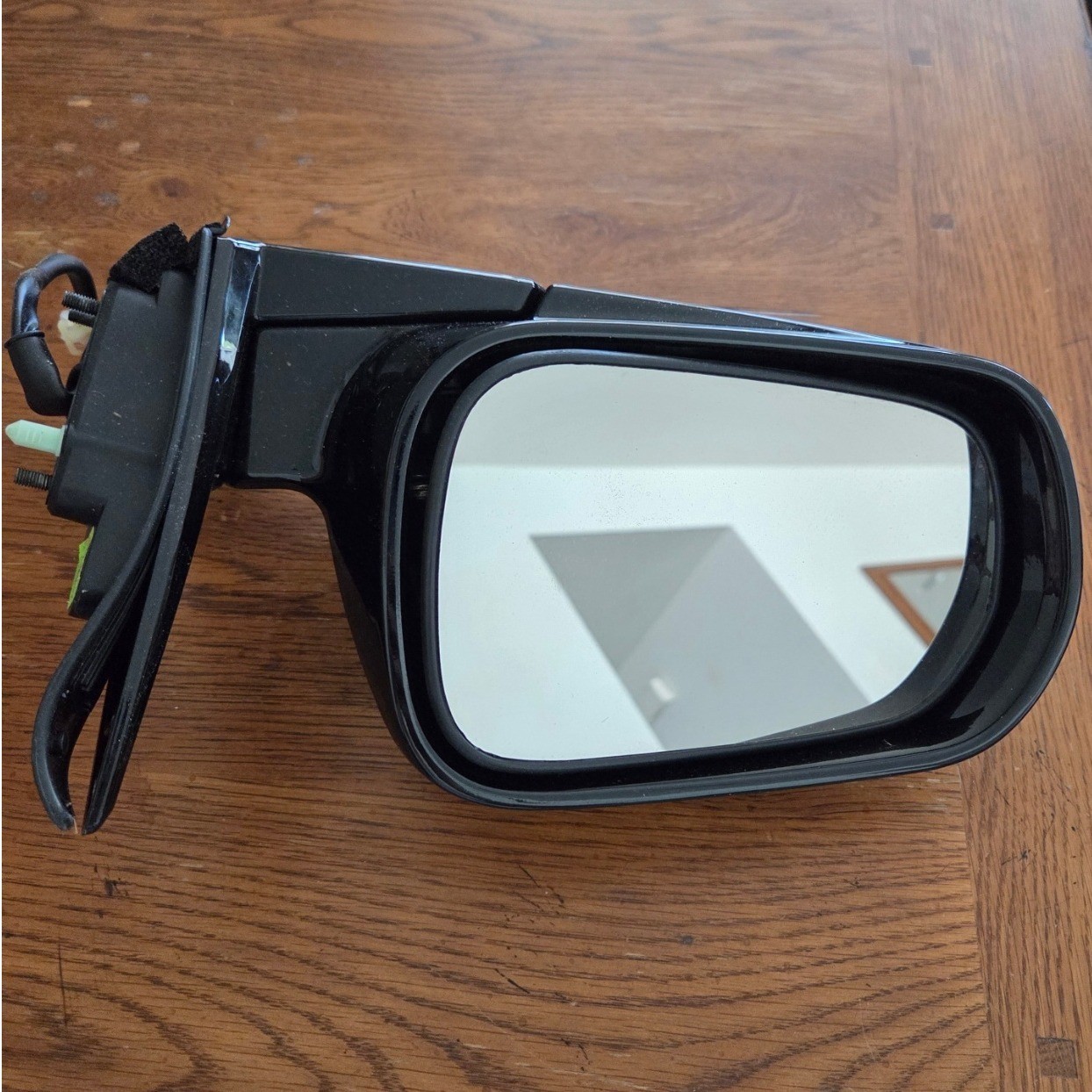 Honda Accord 1999 Drivers Left Side View Mirror Black New Replacement Auto Part