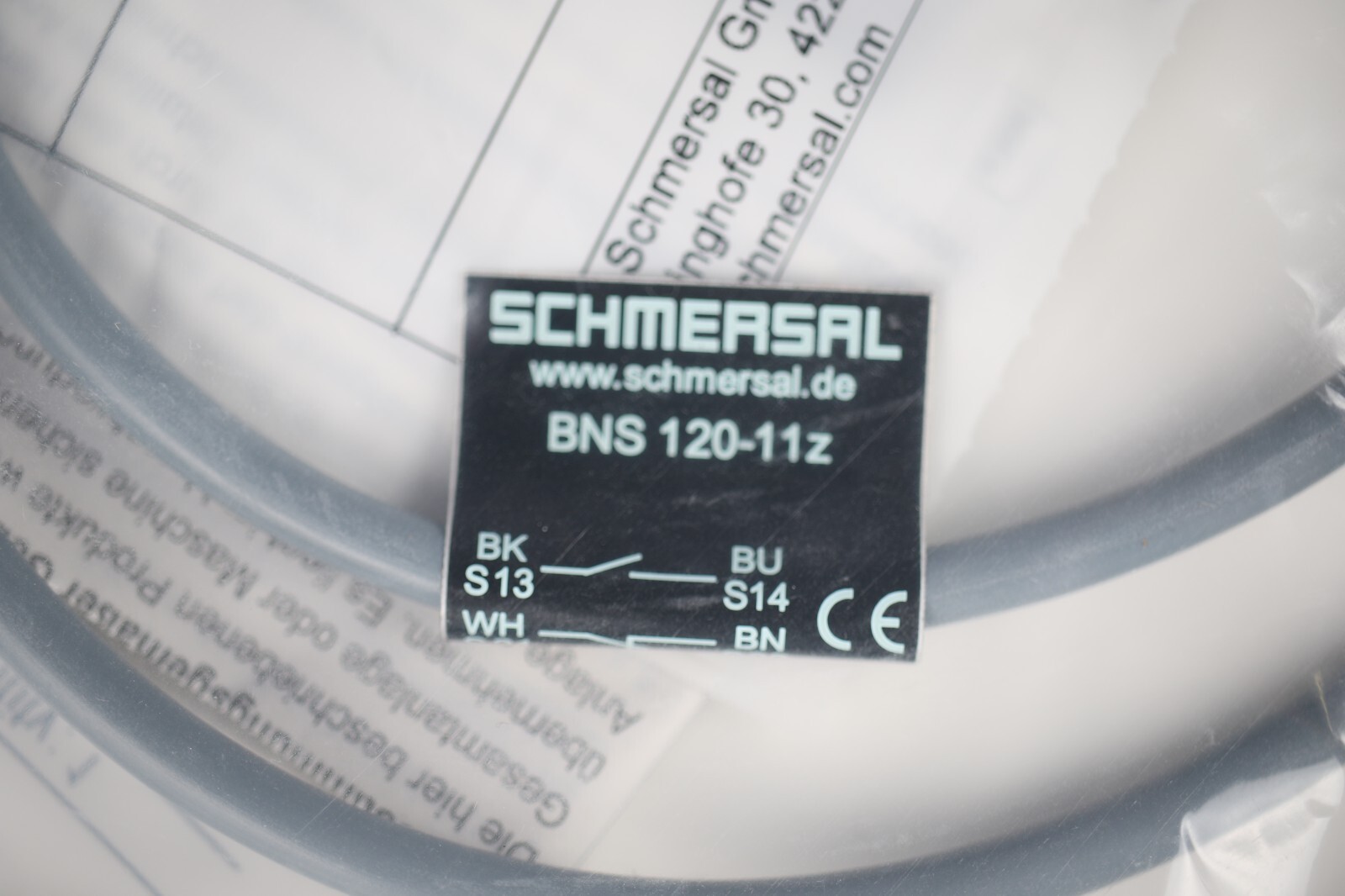 SCHMERSAL BNS 120-11Z (101128296) (PROXIMITY SWITCH) – 6 months warranty