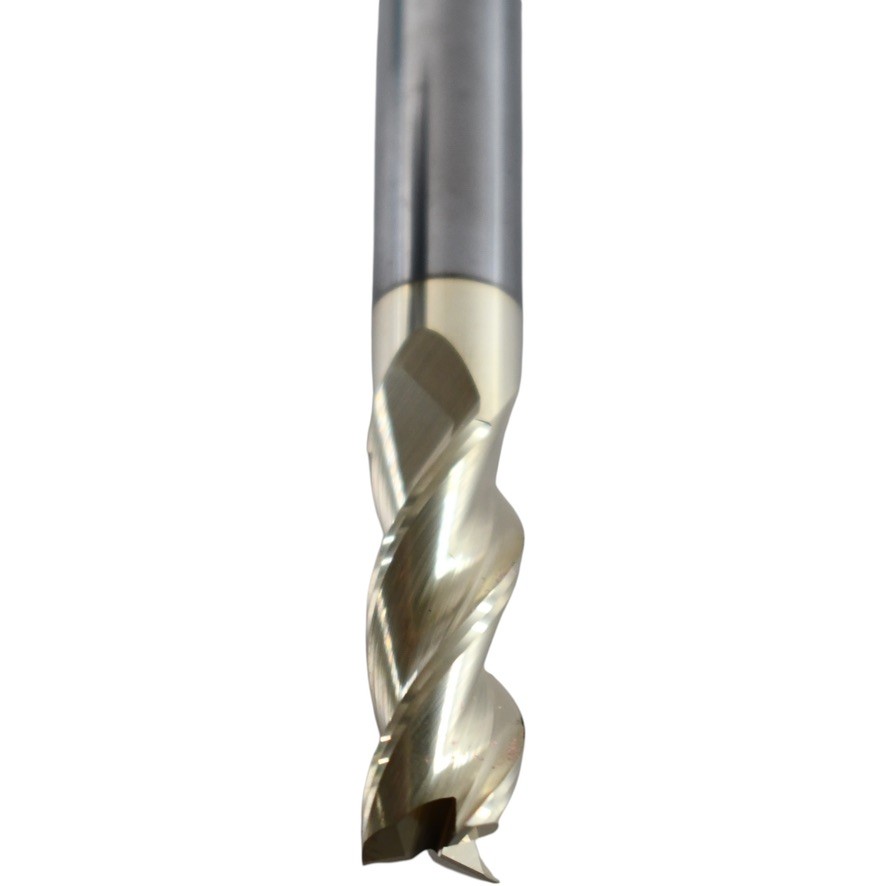 NEW Accupro 65250045 Carbide Square End Mill 3/8 3 Flute ZrN Coating Aluminum