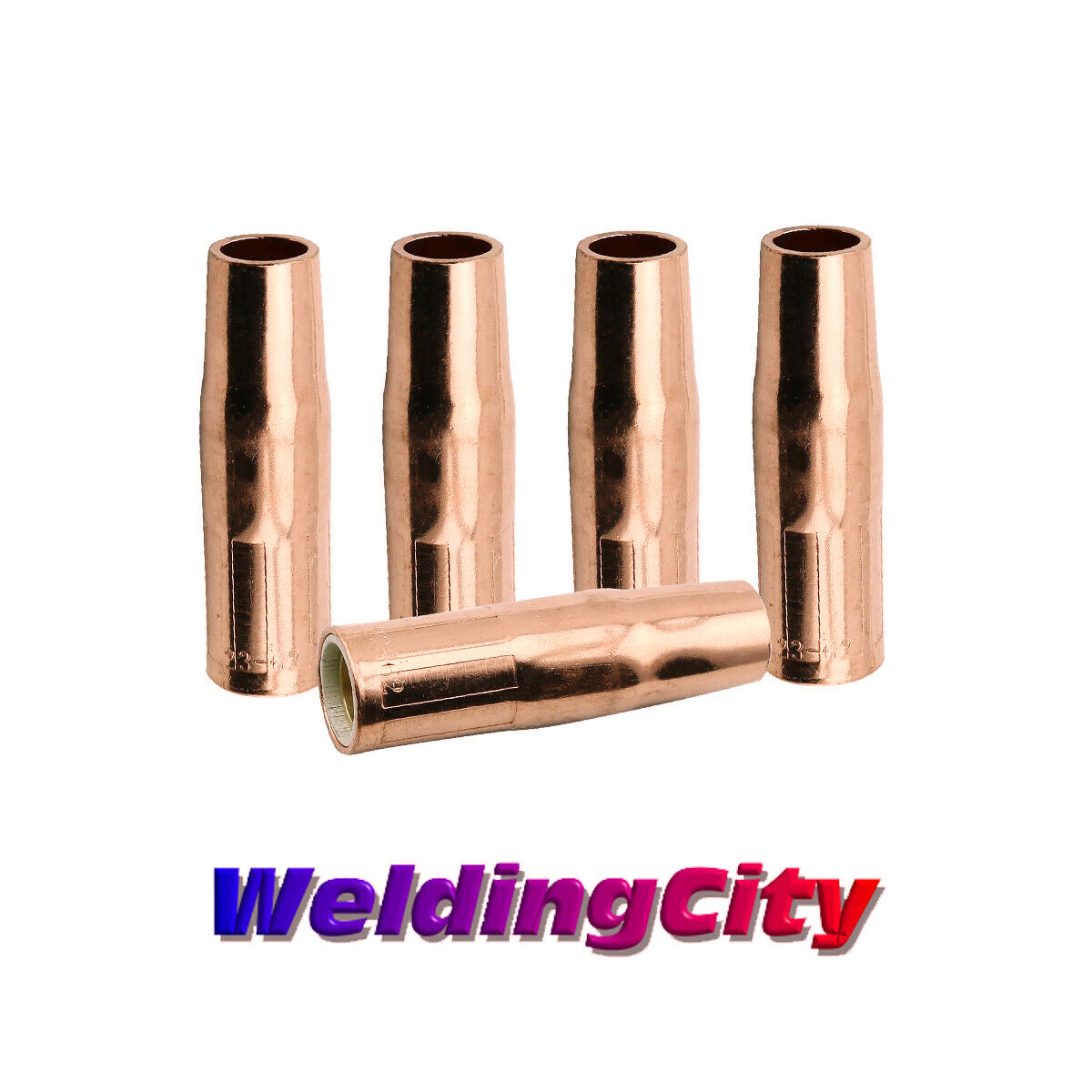 WeldingCity® 25pk MIG Welding Gun Nozzle 23-62 (5/8″) for Tweco Lincoln 200-400A