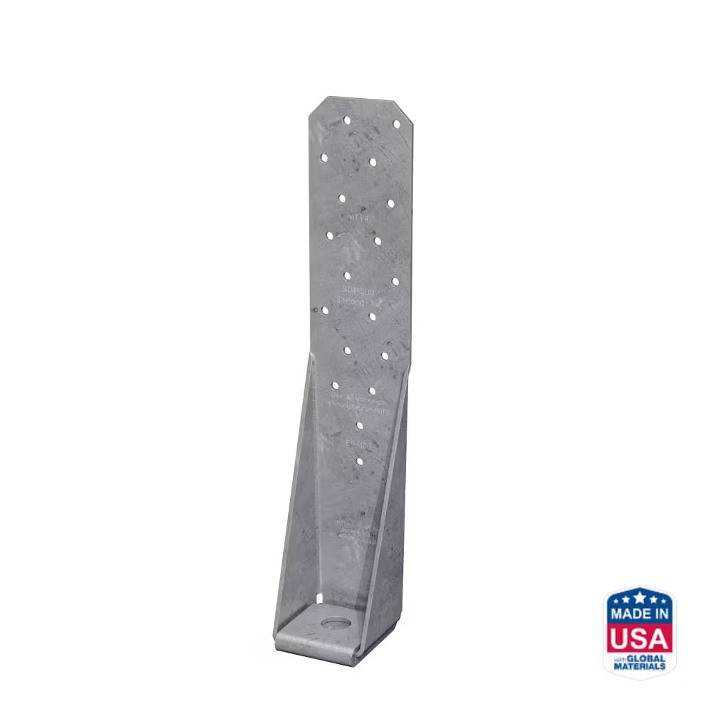 HTT 12-3/8 In. 11-Gauge Galvanized Heavy Tension Tie