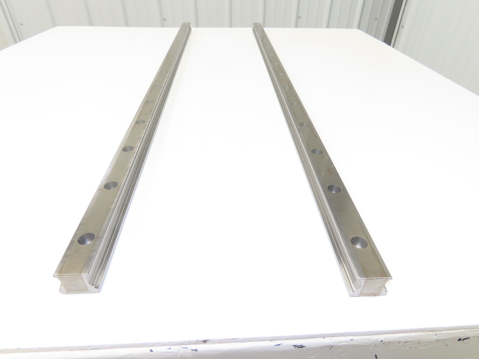 INA TKVD35G3HJ/1118-39/39 Linear Bearing Guide Rail 34mm x 1118mm 44″L Lot of 2