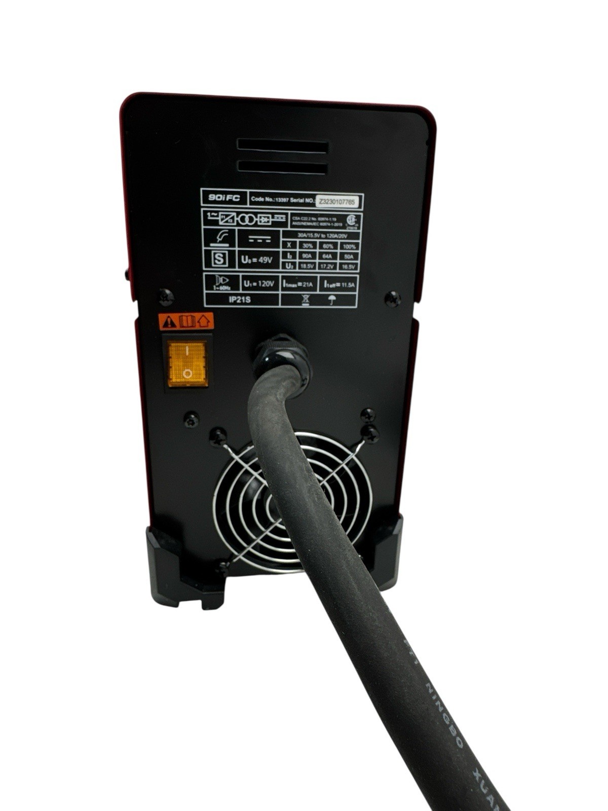 Lincoln Electric 90i FC WELD-PAK Flux Cored Wire Feed Welder K5255-1 Light Used