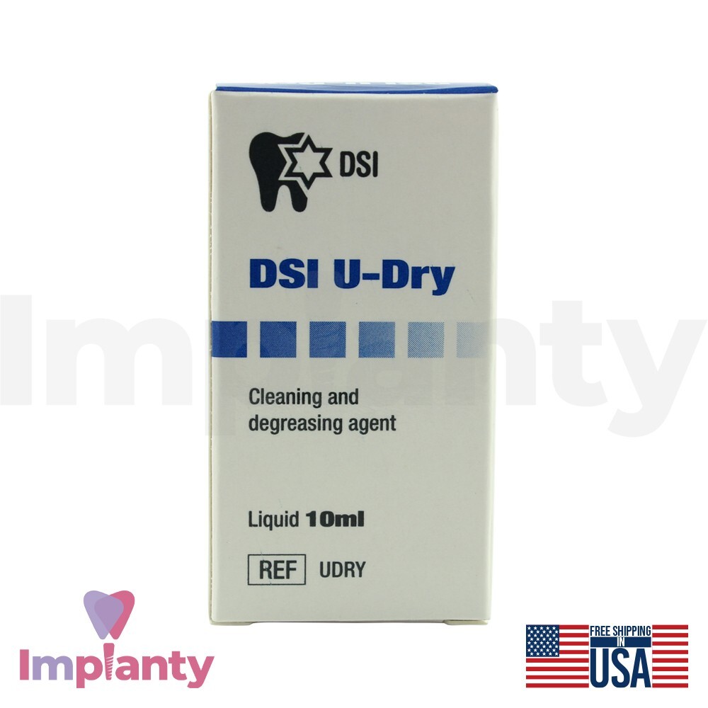 Dental U-Dry Cleaning and Degreasing Agent Clear Fast Drying Dentistry