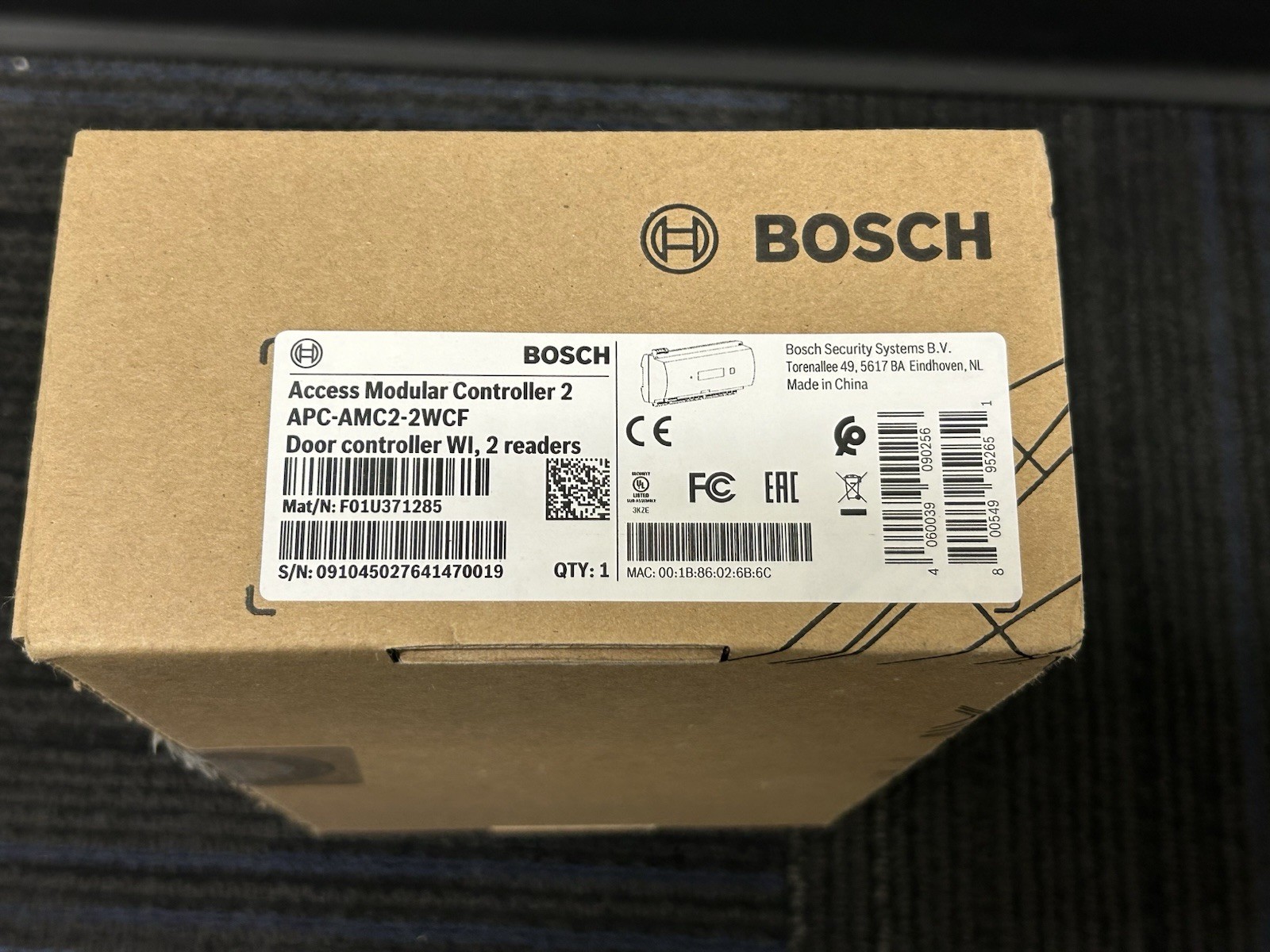 Bosch APC-AMC2-2WCF Access Modular Controller 2-Reader WI Door Controller