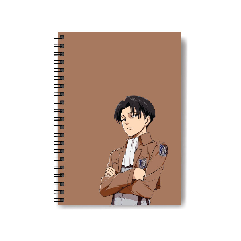A5 Notebook Sidebind Anime Design Cardcover Book Lined Journal School Office