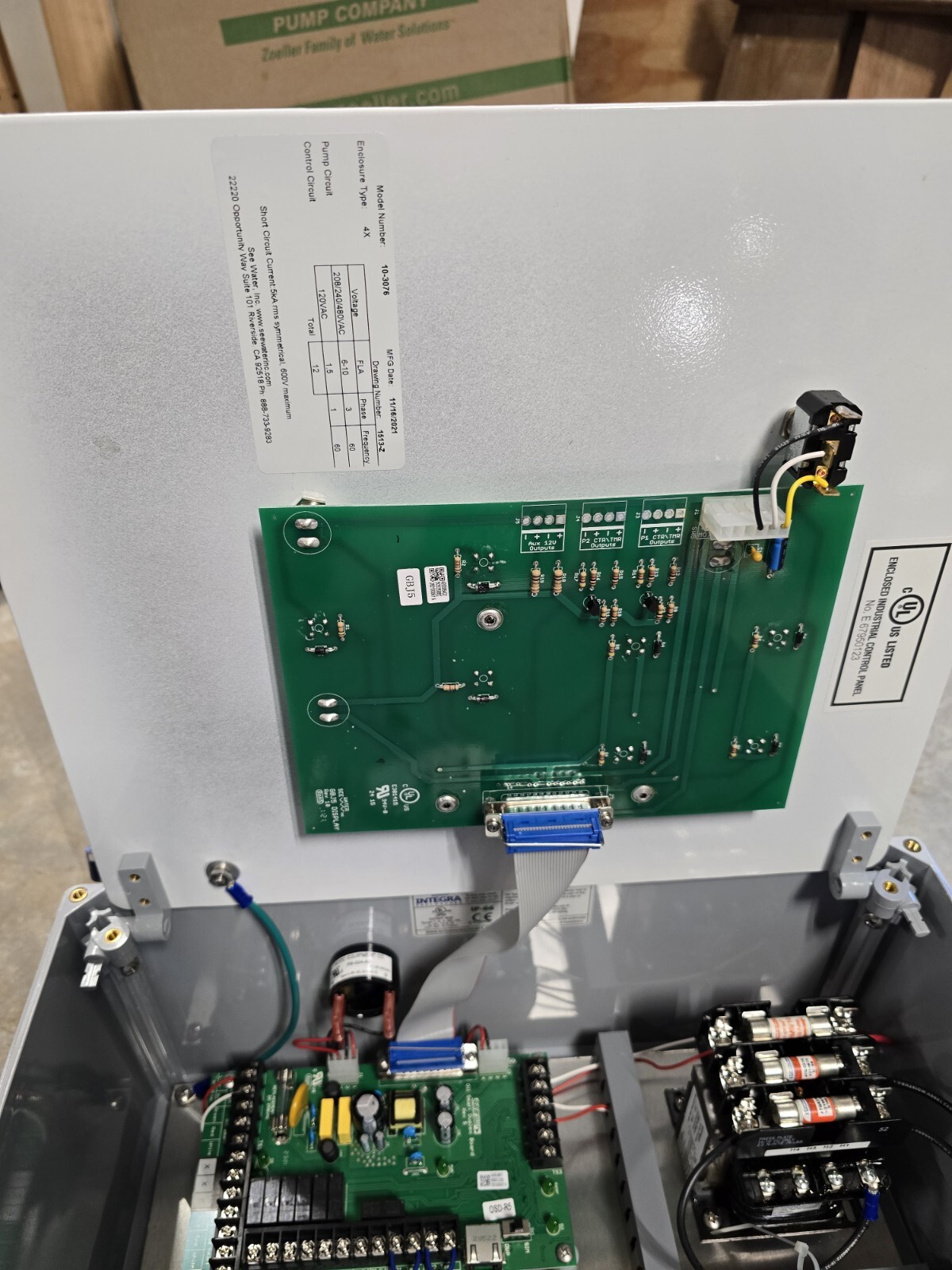 Zoeller 10-3014 Control, Sim/Oil Smart/ 460V/3PH/60Hz