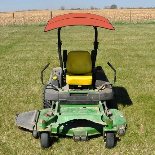 Red Rooster® Tractor & Mower Sun Shade Canopy – ROPS MT – 44″x44″ – Orange