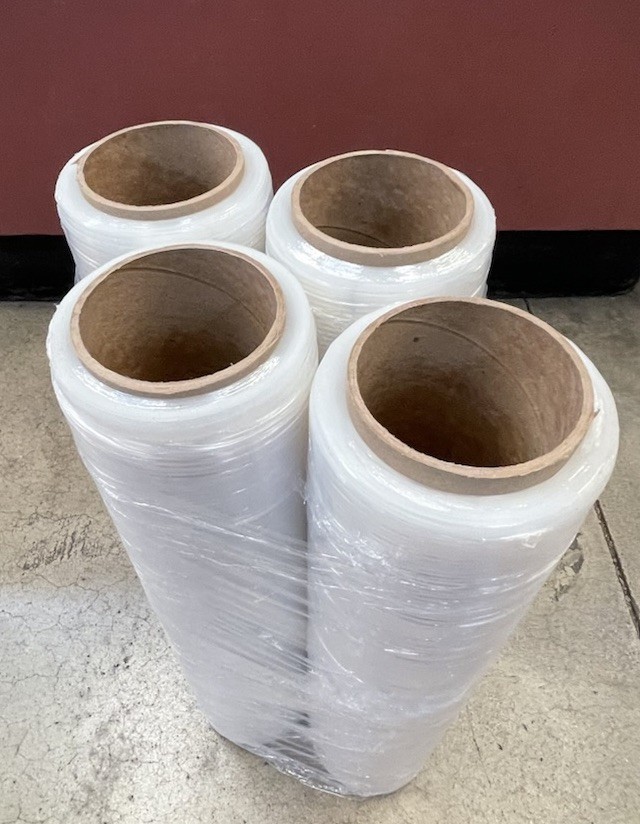 Plastic Wrap Stretch Film Clear for Moving Shipping Packing 18 In x 1200 Ft Roll
