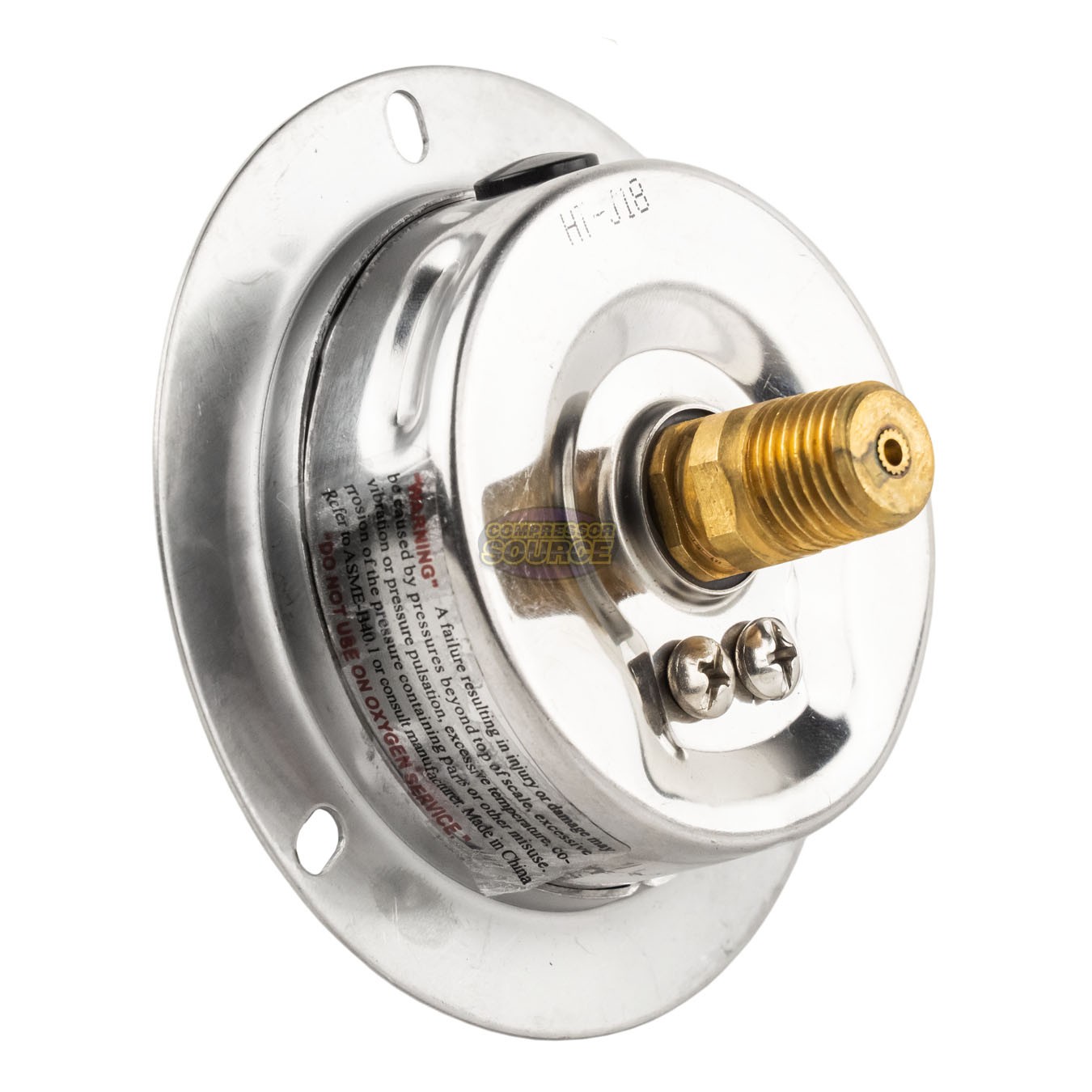 2.5″ Liquid Filled Pressure Gauge 0-500 PSI 1/4″ NPT CBM Panel Flush Mount