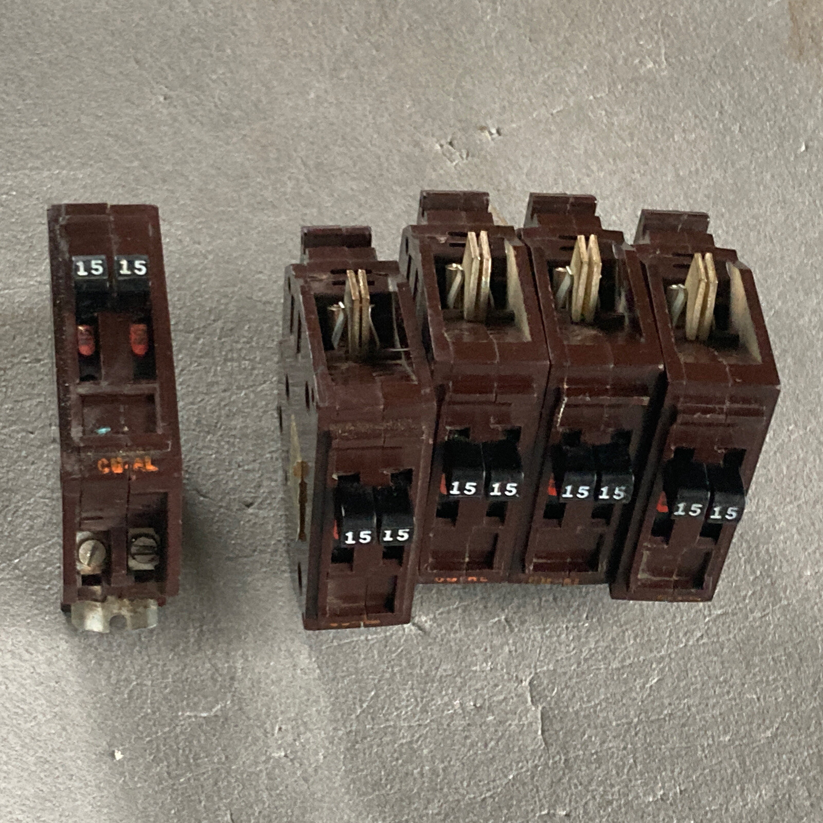 WADSWORTH B1515 A1515 TWIN BREAKER 1-POLE 15A & 1- POLE 15A WA1515