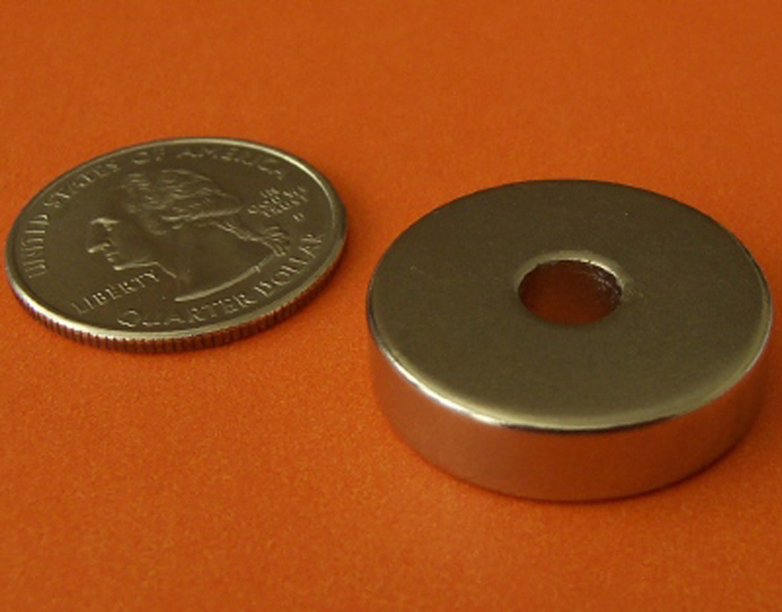 (4) 1 ODx1/4 IDx1/4 Rare Earth Neodymium Ring Magnet Grade N42 1×1/4×1/4