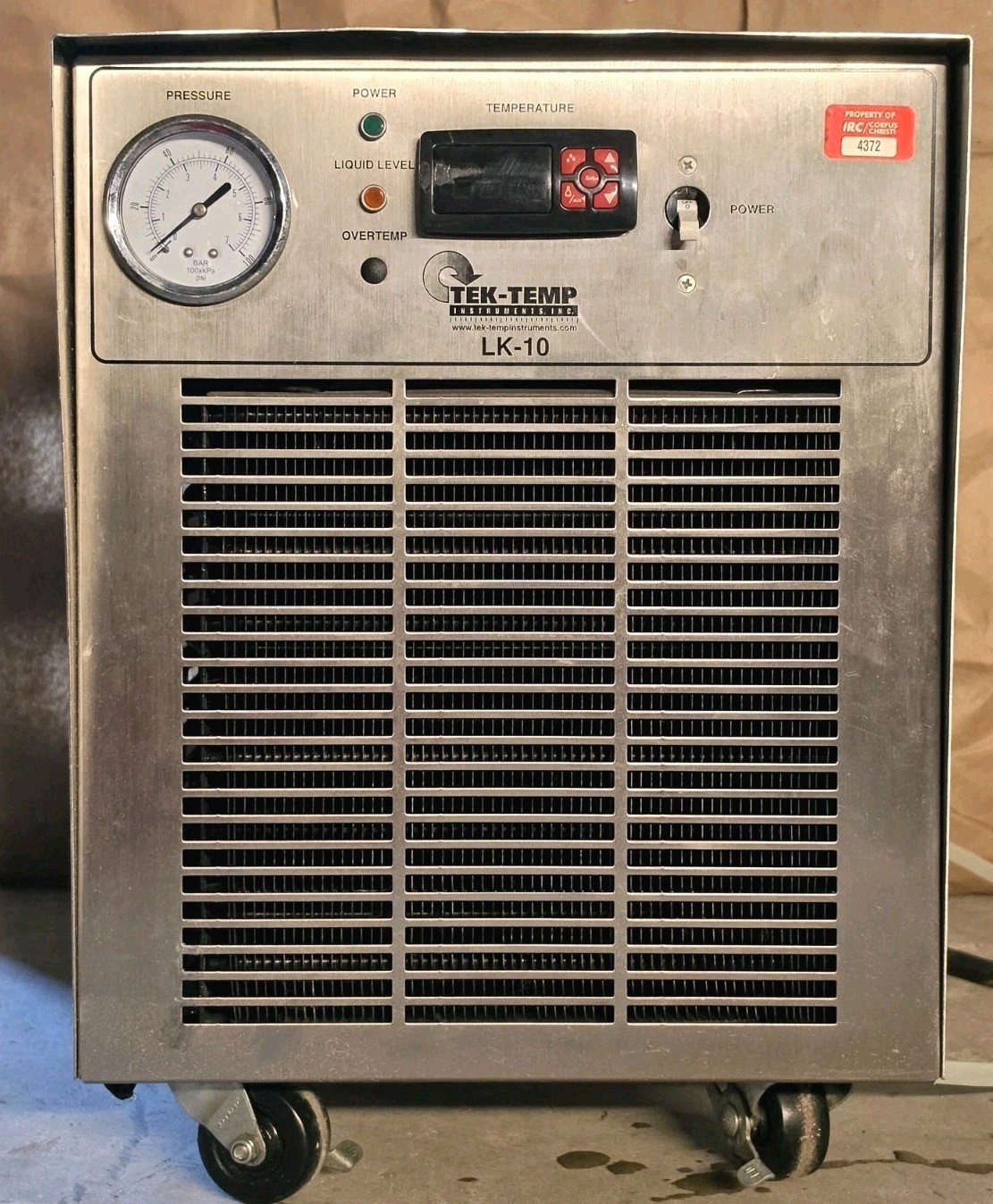 Tek-Temp LK-10 Recirculating Chiller JK10/2,500/R1 115V 2500 BTU/hr Lab -…