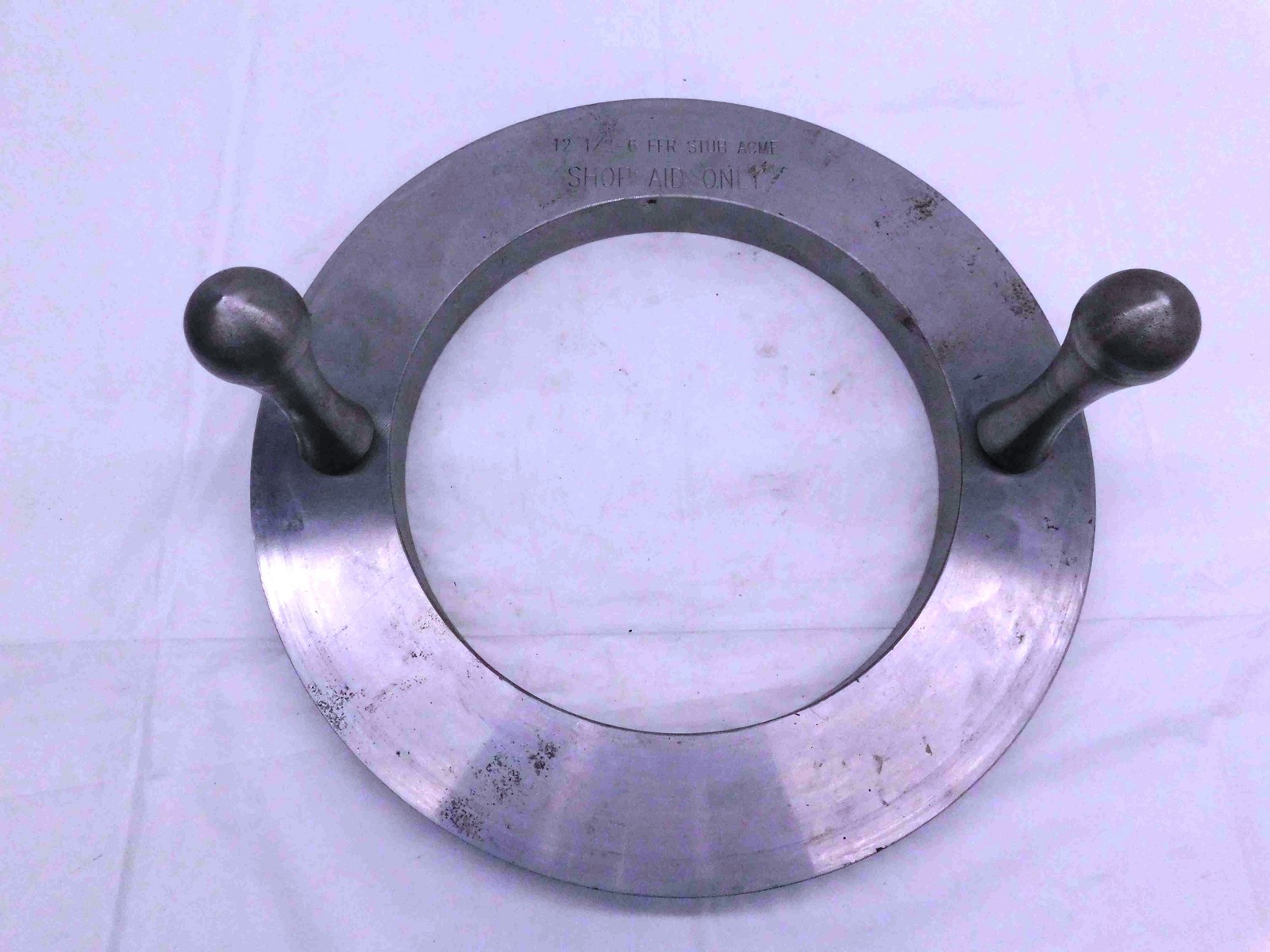 SHOP MADE 12 1/2 6 FFR STUB ACME THREAD PLUG GAGE 12.50 12.500 12.5000
