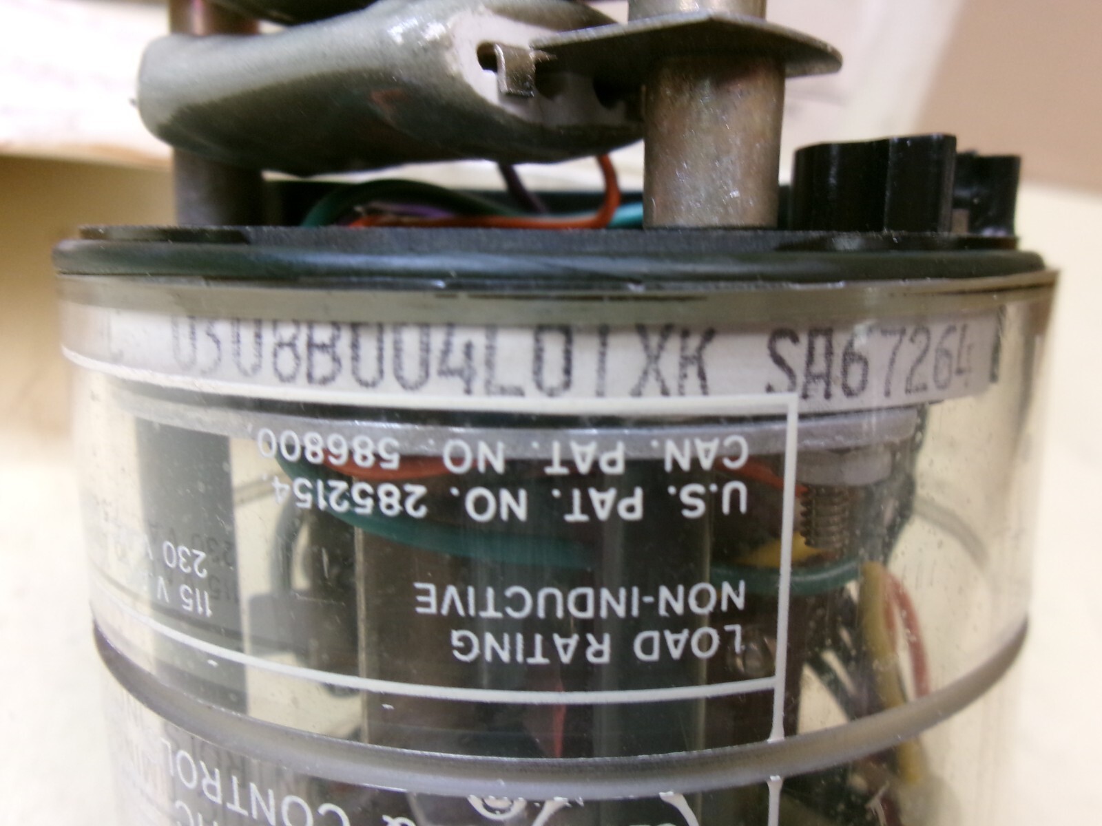 ATC )308B004L01XK SA67264 Timing Relay 0-15 Seconds , 125 VDC