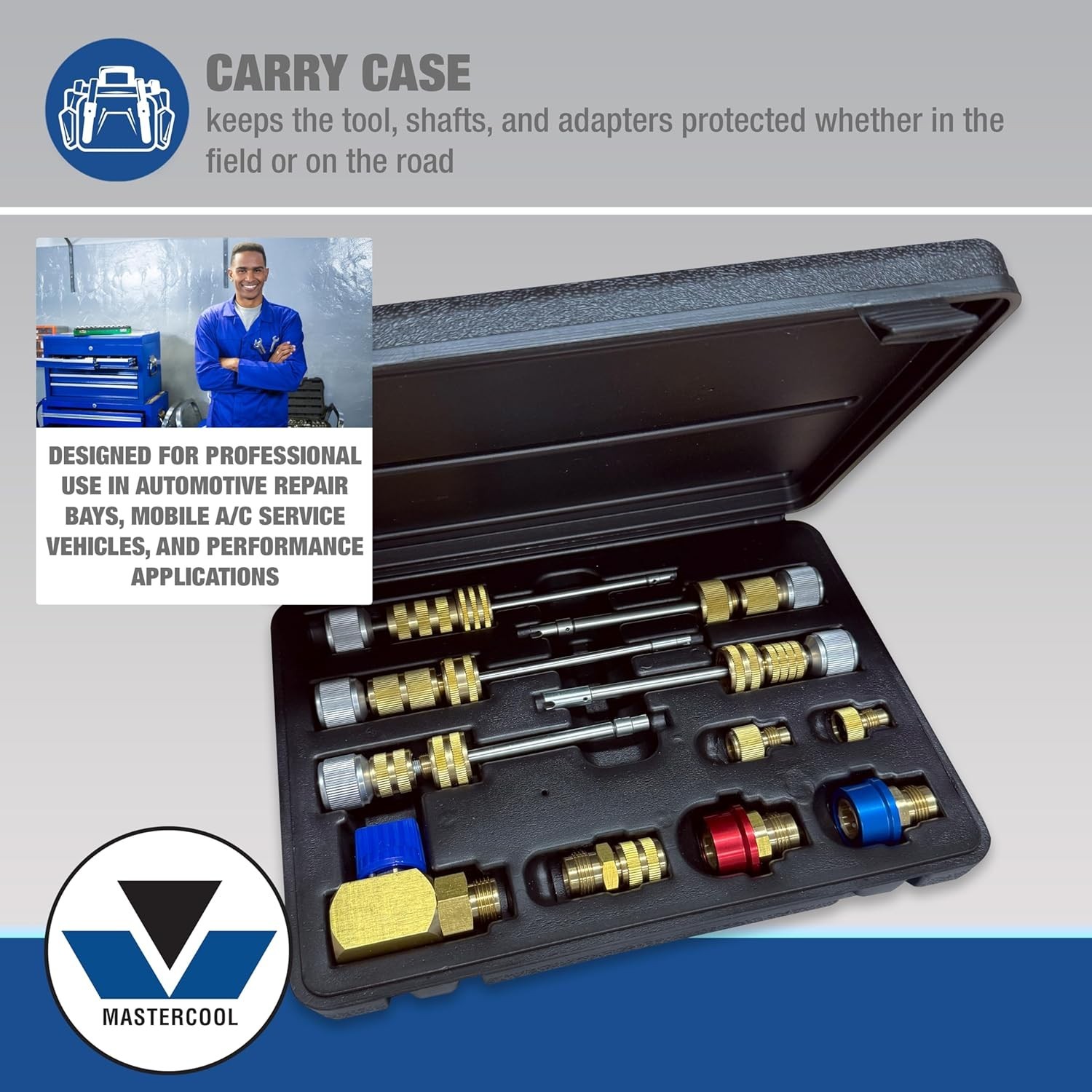 Professional R134a Valve Core Installer Kit – Includes All Necessary Adapters