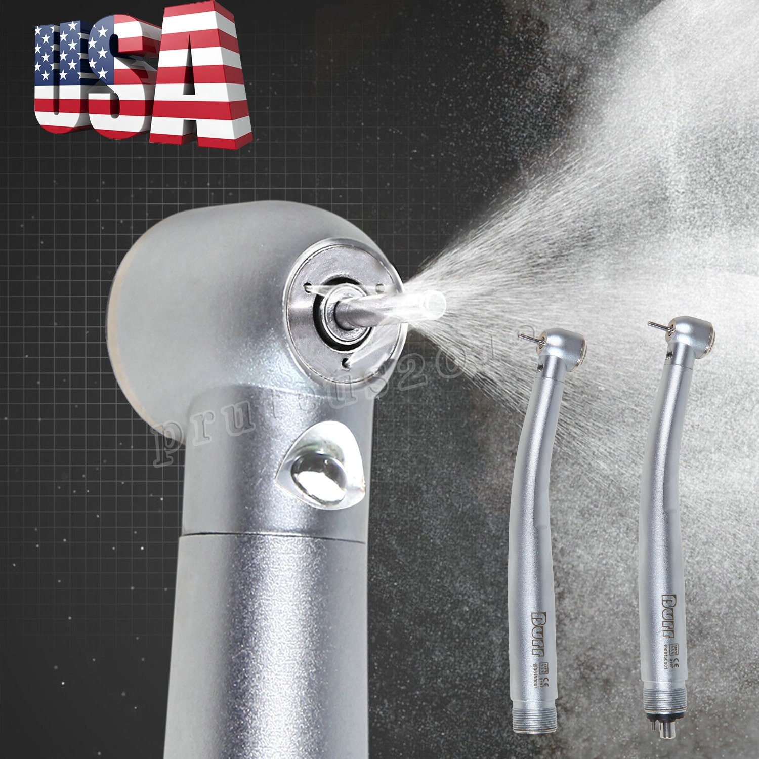 Dental Fiber Optic LED E-generator high speed handpiece 4HOLE/2HOLE NSK Style