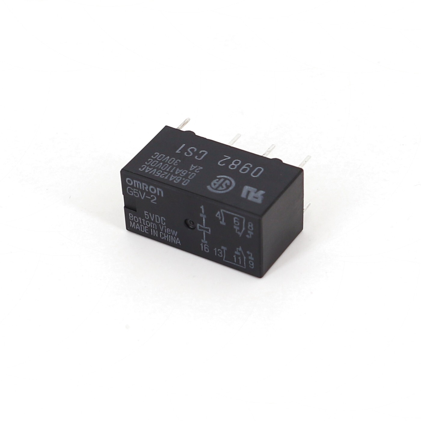 10Pcs Omron G5V-2 DC5V DPDT 8Pin PCB Mount Low-cost Signal Relay