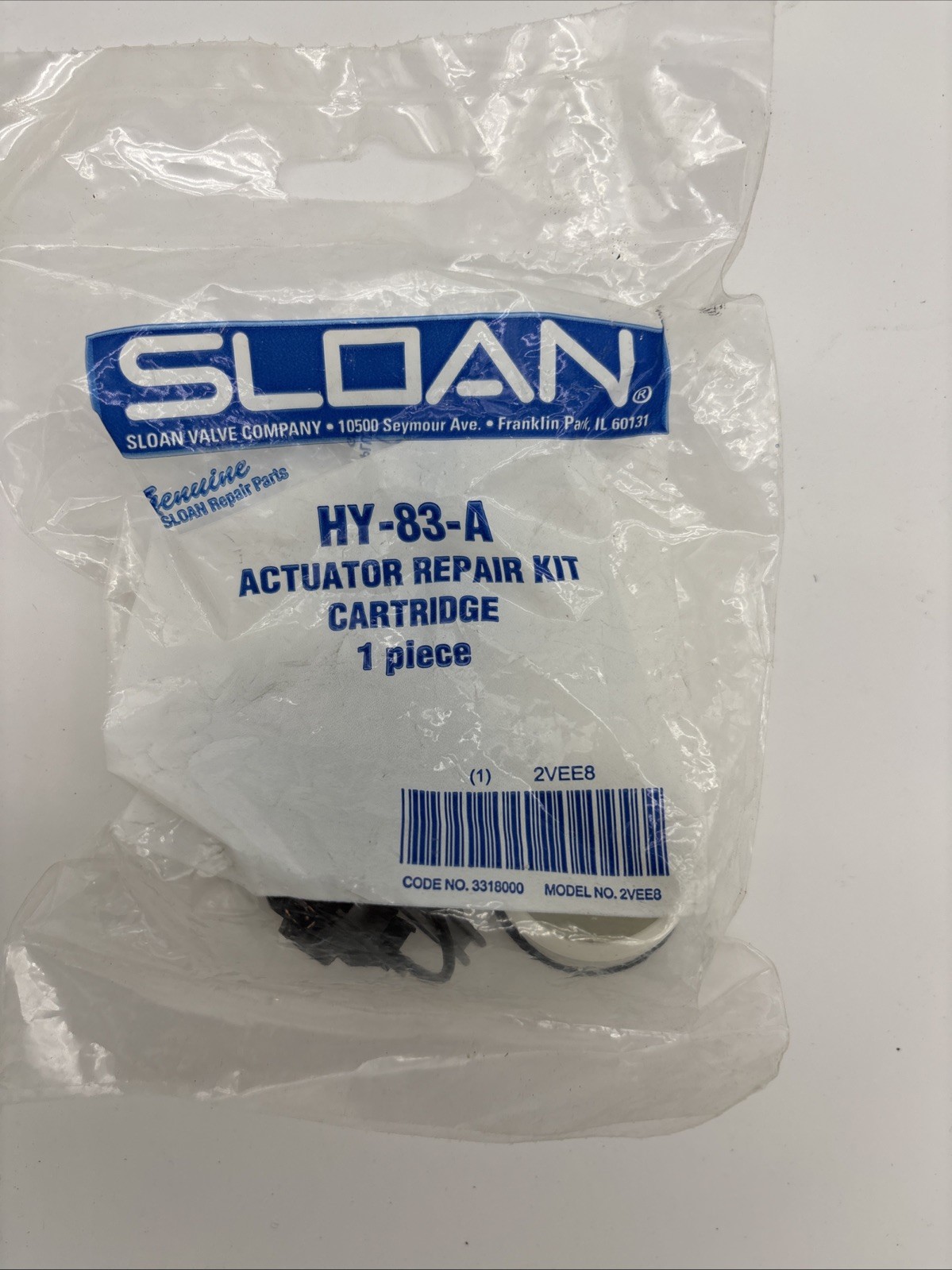 NEW Sloan HY-83-A Actuator Repair Kit Cartridge 11932