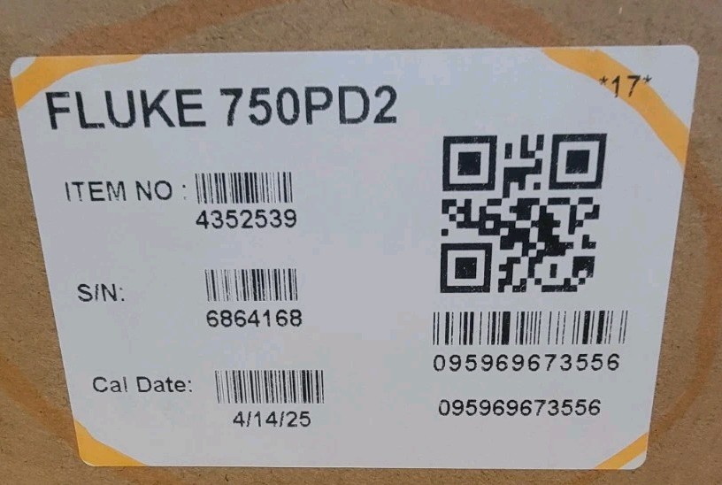 FLUKE 750PD2 Pressure Module