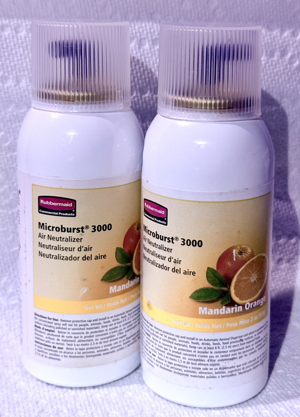 Rubbermaid Microburst 3000 Aerosol Refill Mandarin Orange 12/CT – 2oz-FG402408