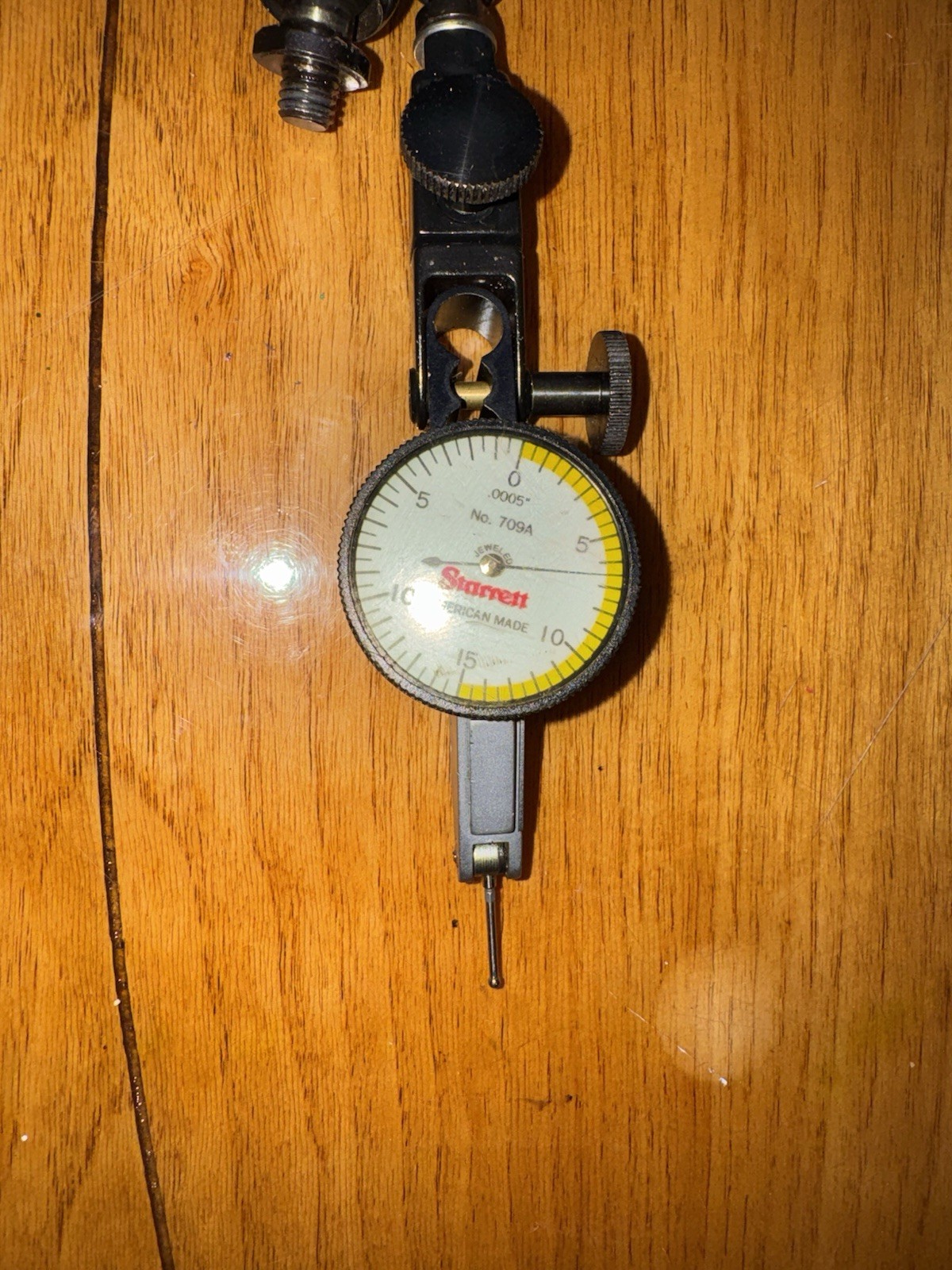 Starrett No. 709A Dial Test Indicator w/ Noga Magnetic Base Arm
