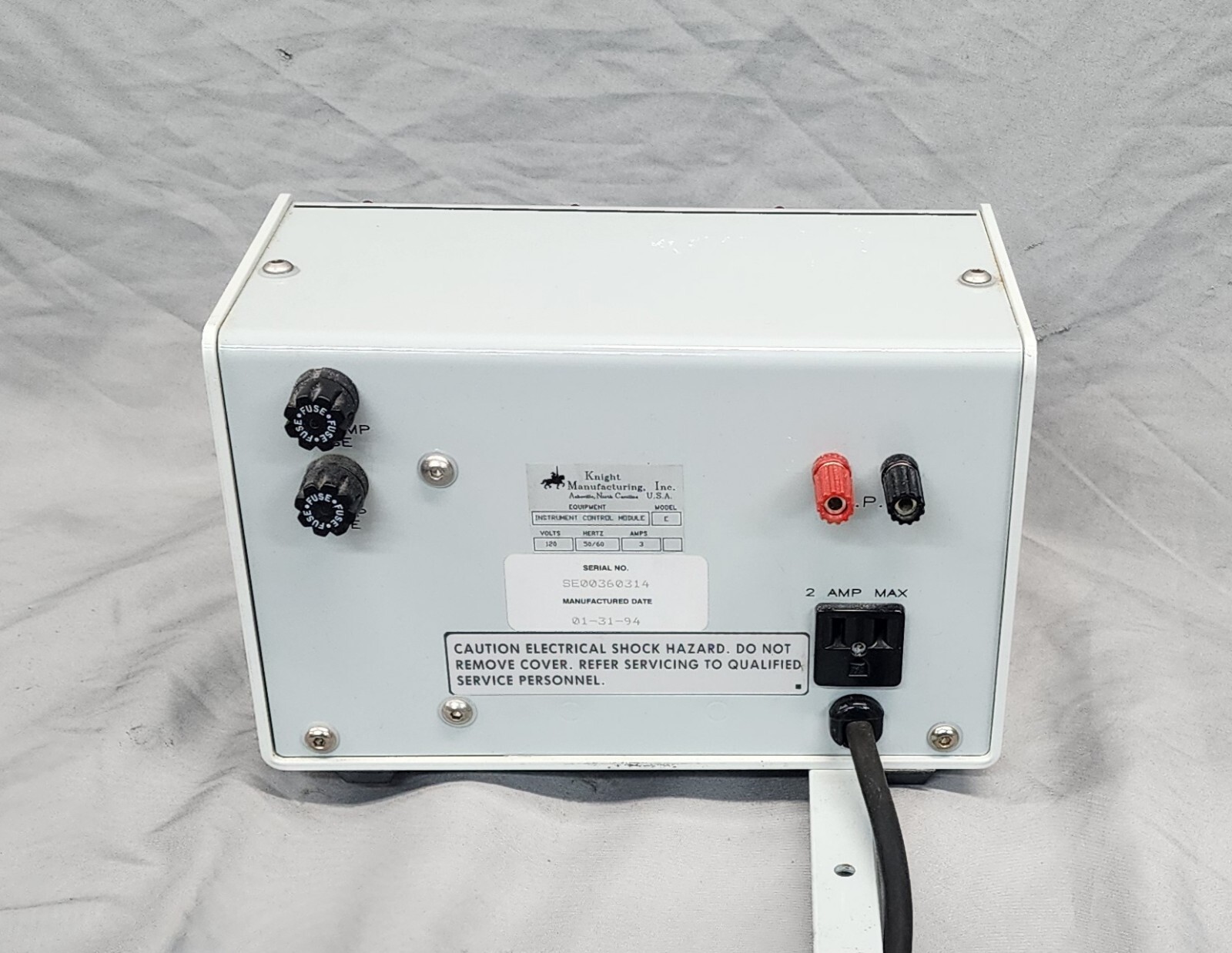 Instrument Control Module Model E-S4118y