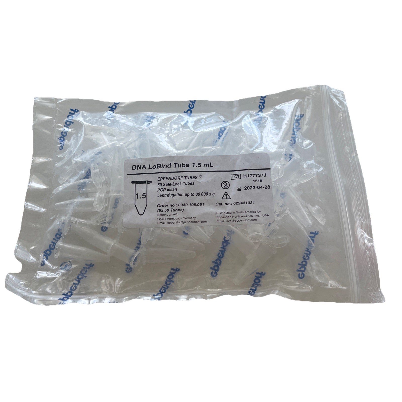 Eppendorf™ DNA LoBind™ Tubes 1.5mL