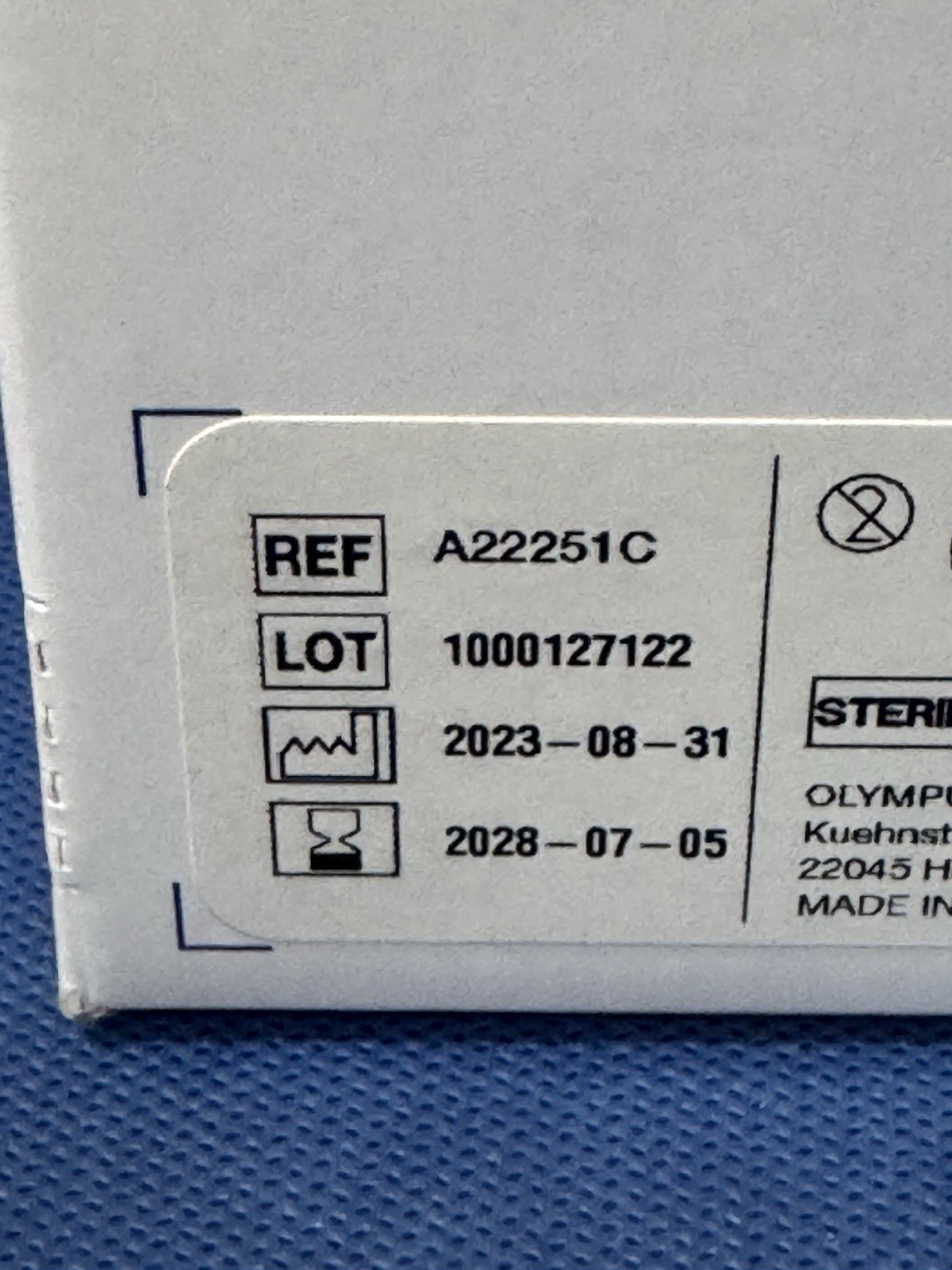 ✅Olympus A22251C HF Resection Roller Electrode – Box of 12, EXP – 7/05/2028