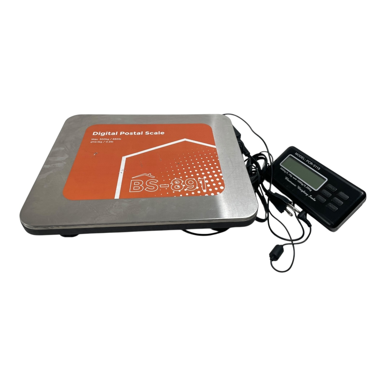 Bonvoisin Postal Scale Digital 300kg/ 660lb Parcel Shipping Scale kg/oz/lb