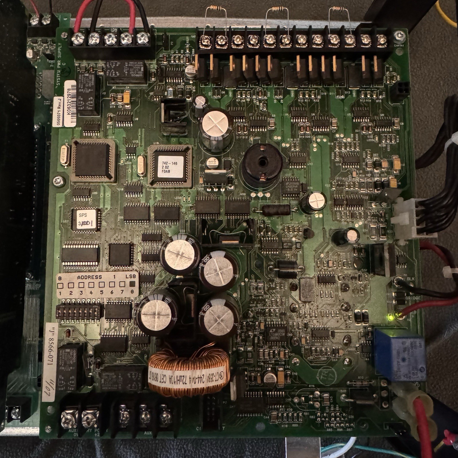 Simplex 566-071 4100-5111 4100U/ES System Power Supply SPS Board TESTED UPGRADED