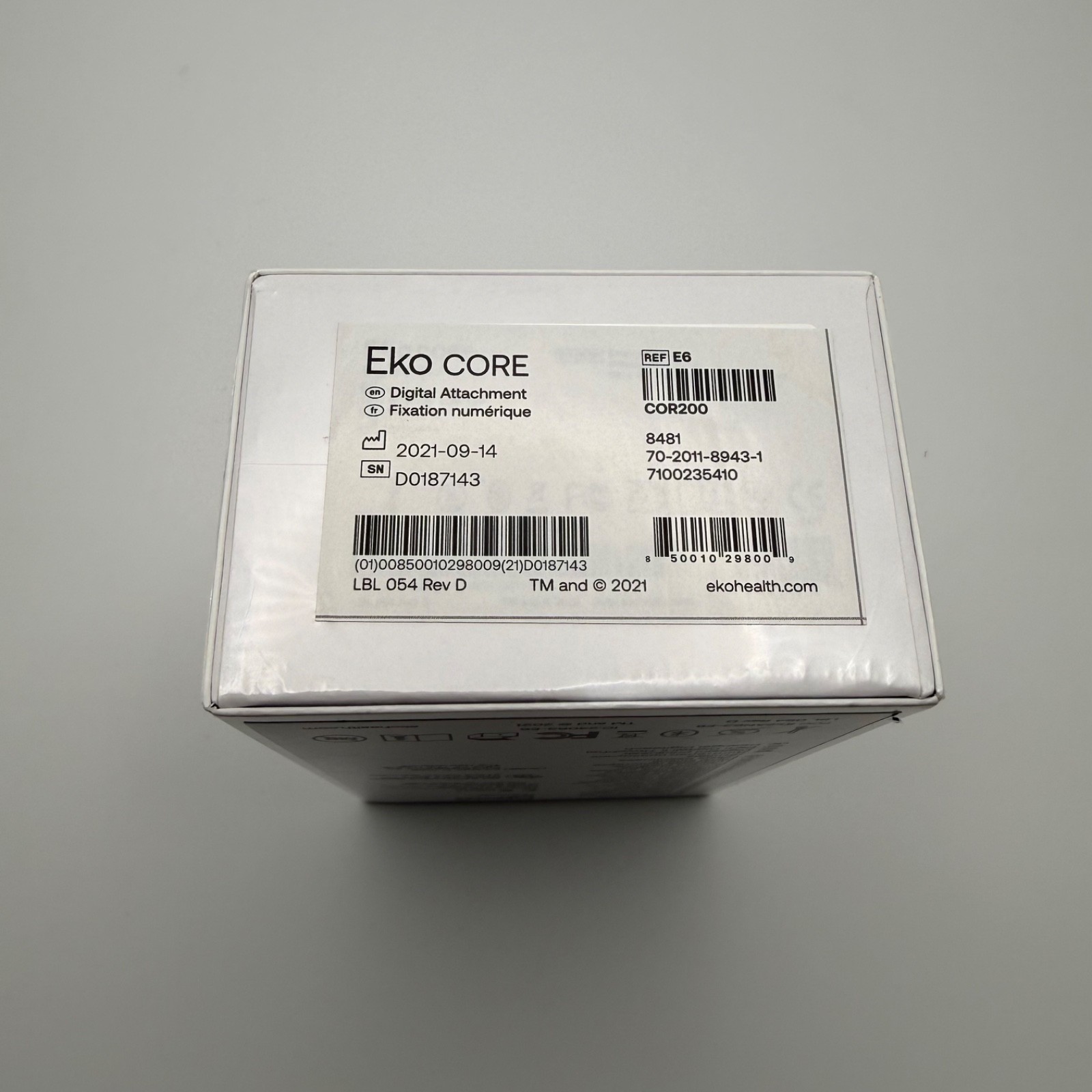 NEW Sealed Eko CORE COR200 Digital Stethoscope Attachment
